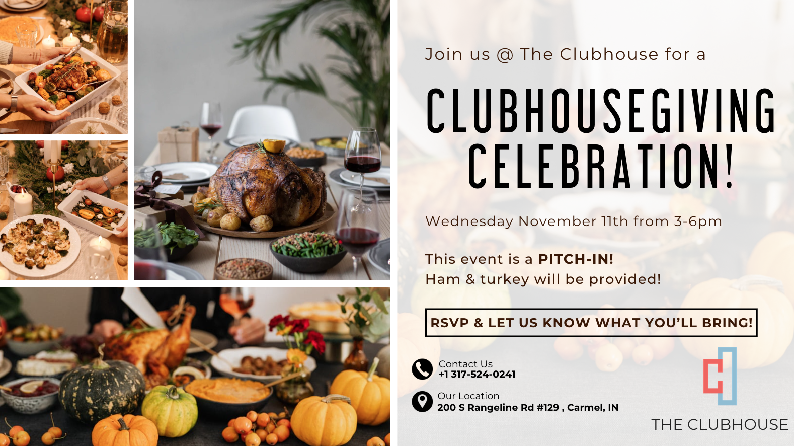 Clubhouse Thanksgiving