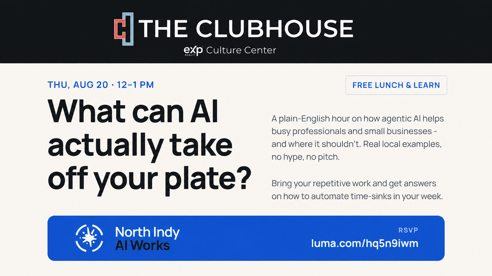 AI Lunch & Learn