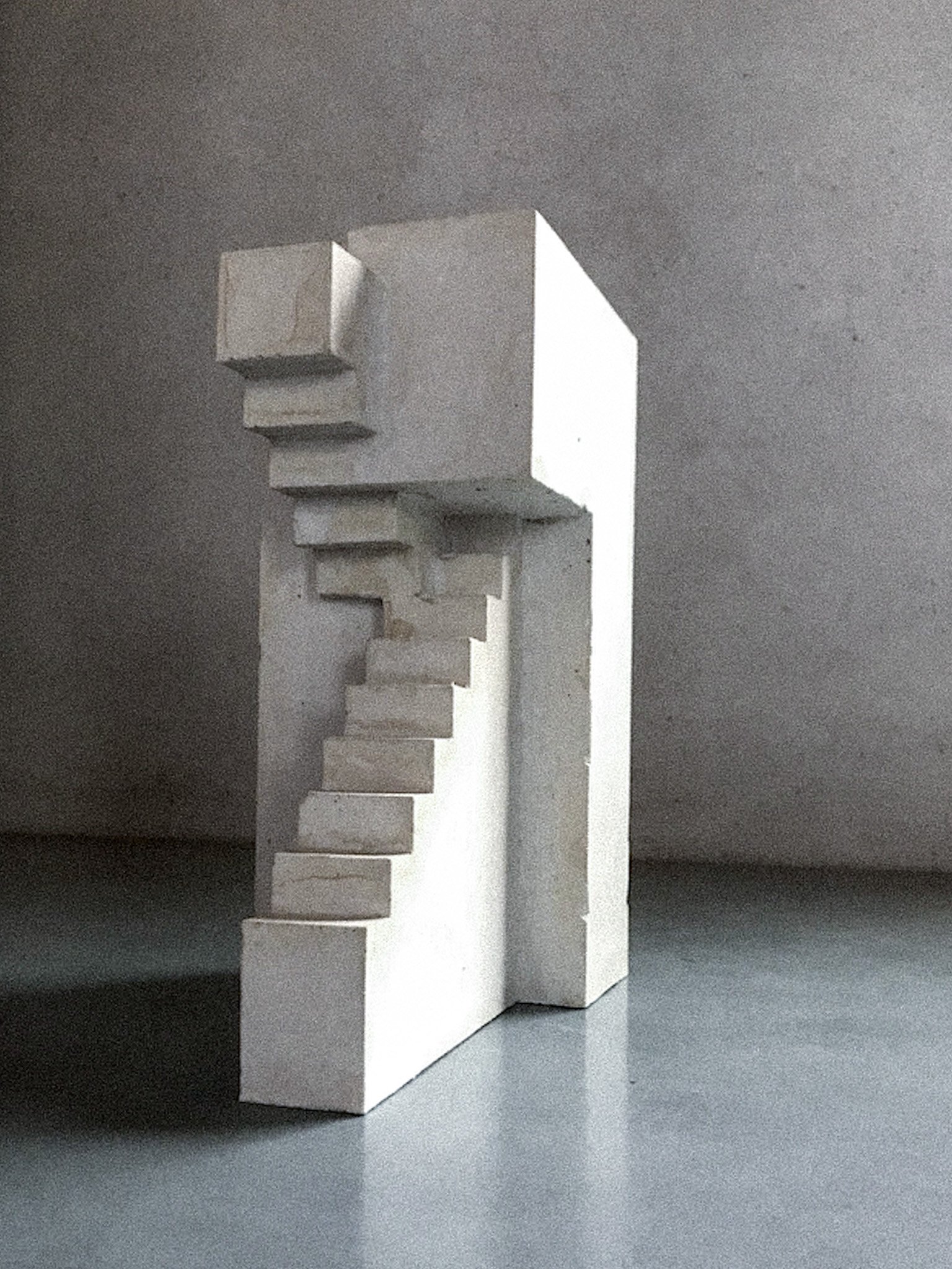 Spatial experiments in sculpturing. for Petra Gipp.