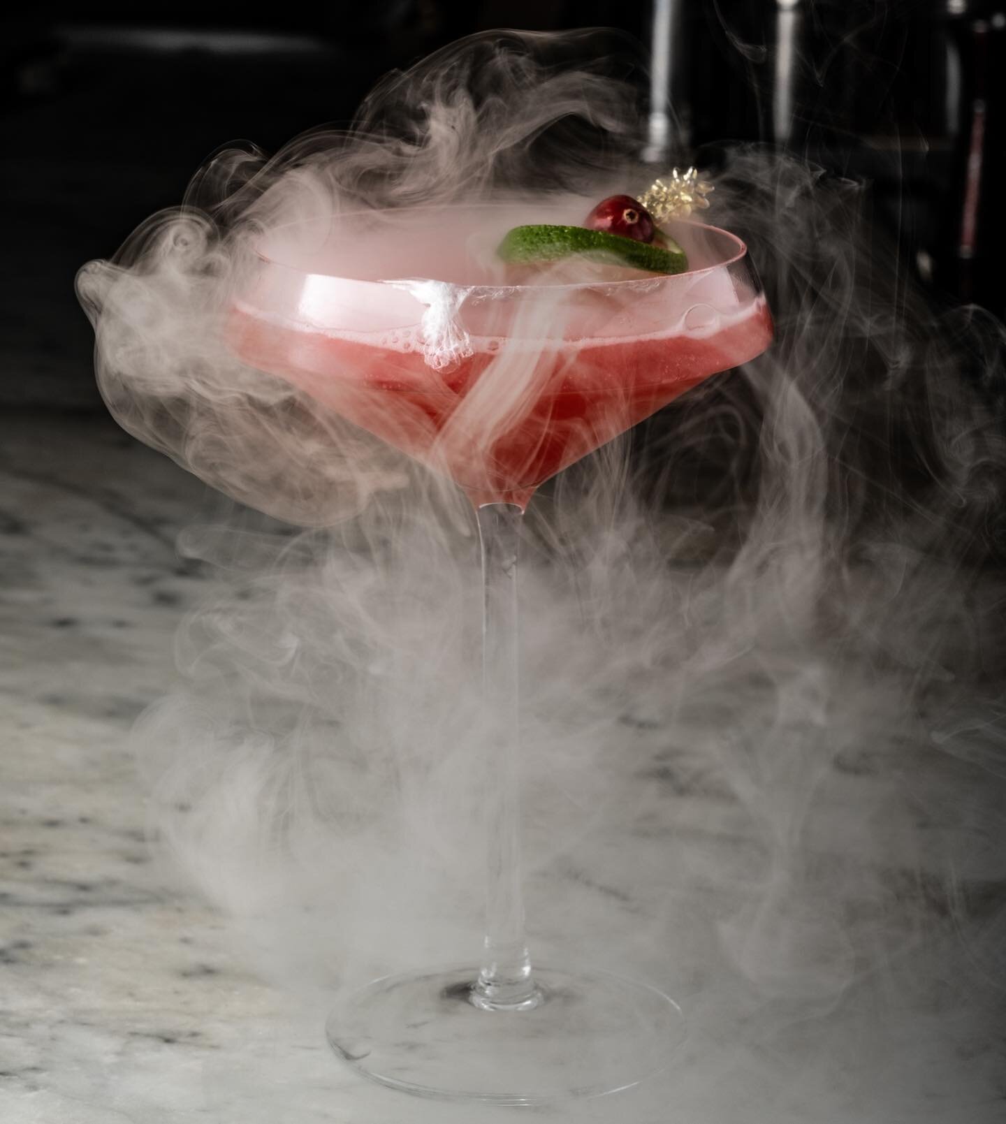 CRANMOPOLITAN
Hangar 1 Vodka, Local Cranberry Infused Campari, House Orange Blend, Lime, Strawberry Vapor

From our Chapter 8 menu: Autumn Flavors of New England