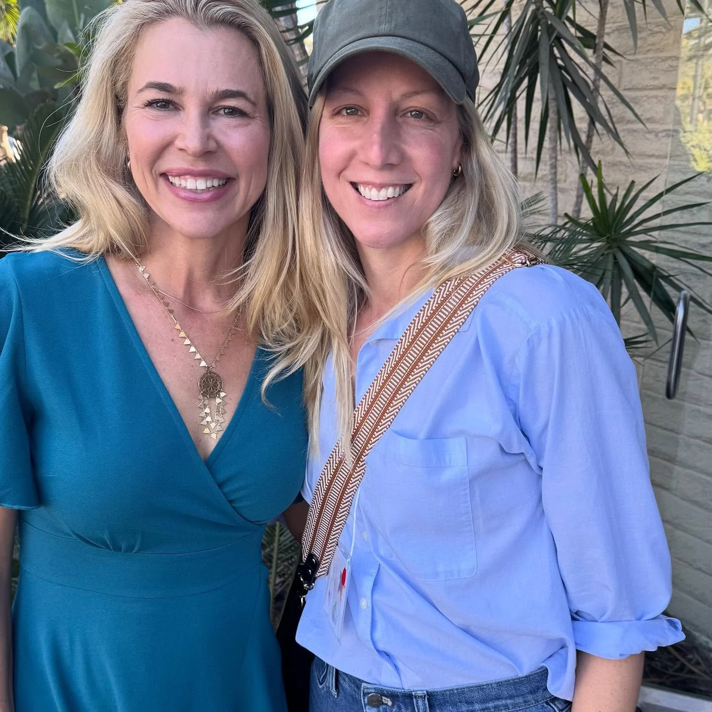 This photo captures a special moment of gratitude with my favorite life coach, @christinehassler. Her signature women's retreat this past weekend in San Diego was a healing experience I will never forget, and one I&rsquo;m committed to practicing and