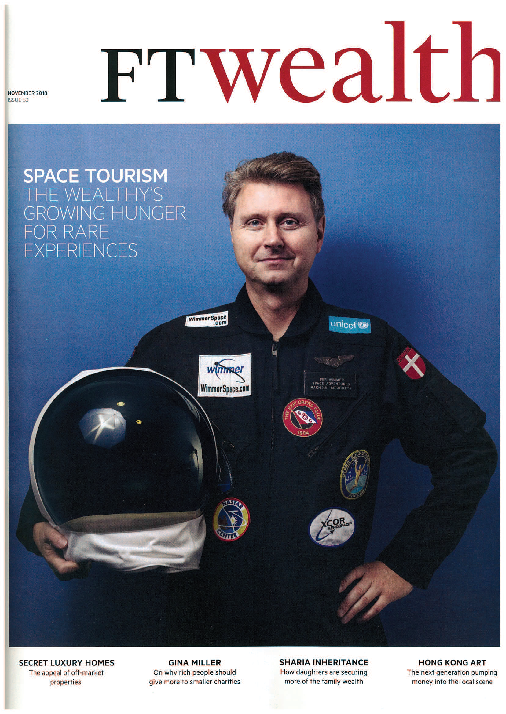 One of the first tourists in space, FT Wealth features one of our Gold Elite Member