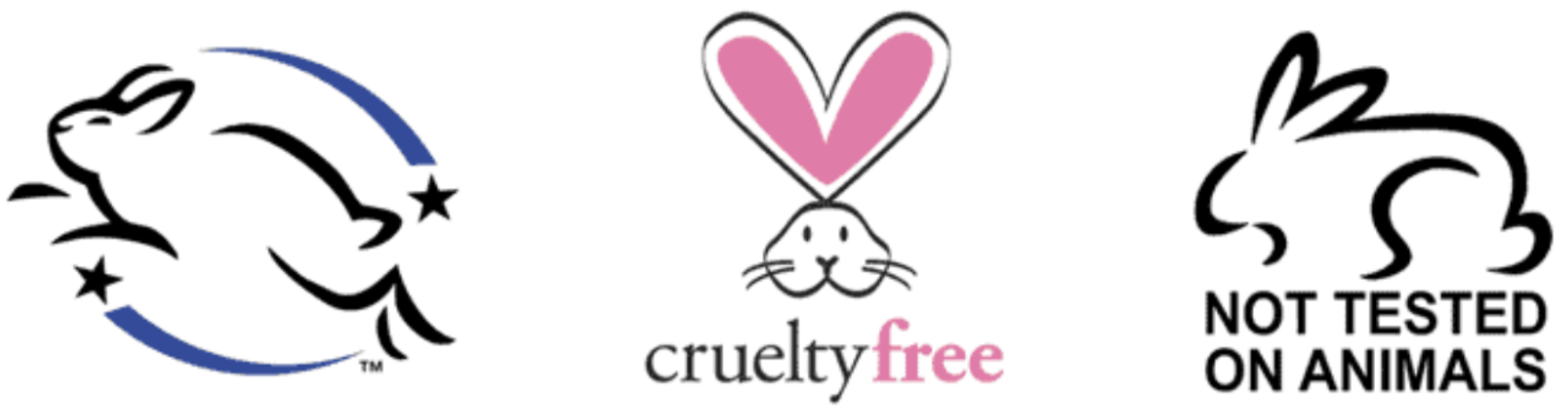 Crueltyfree and Leaping Bunny certificates guarantee that the cosmetics have not been tested on animals