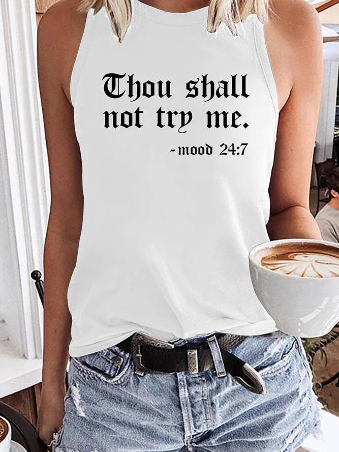 T shirt Thou shall not.jpeg