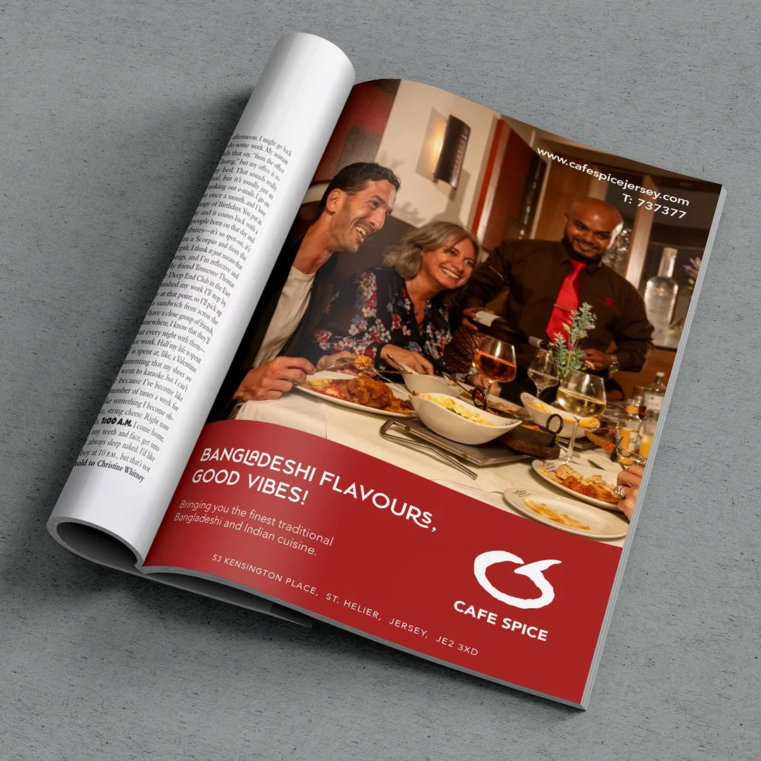Cafe Spice Magazine Ad