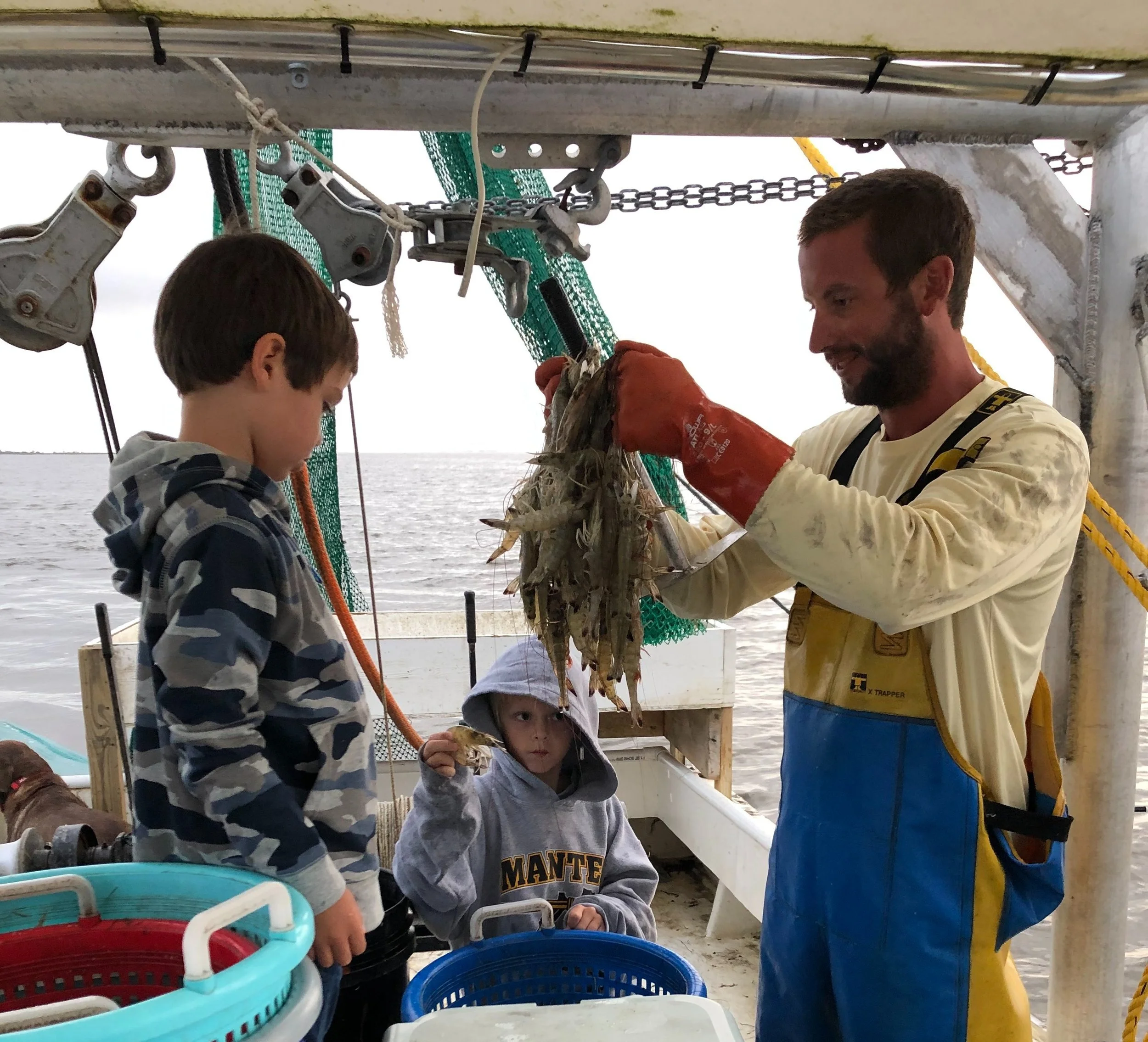 Silver Charters Shrimping, Crabbing, and Fishing Charters on the