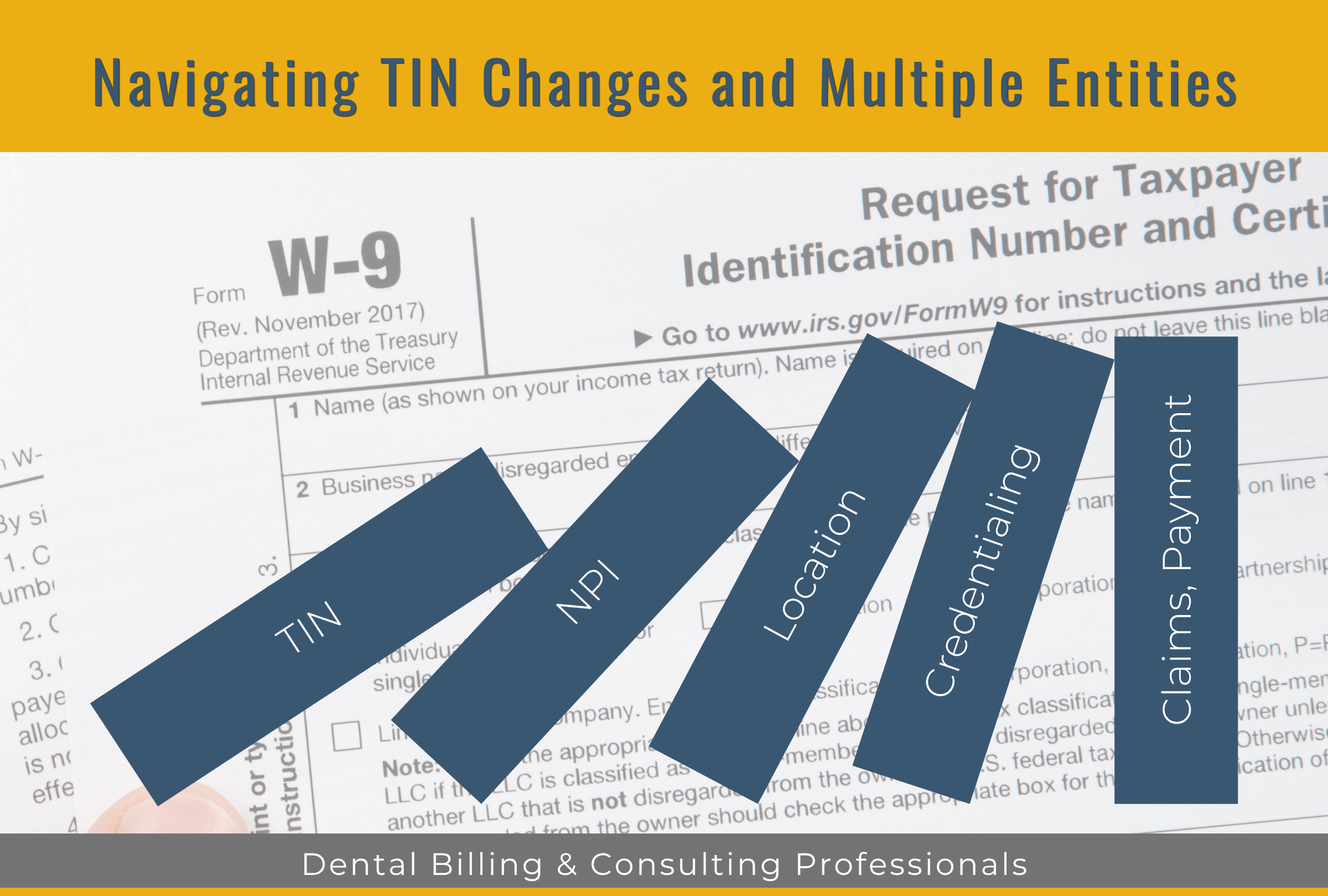 Navigating TIN Changes and Multiple Entities