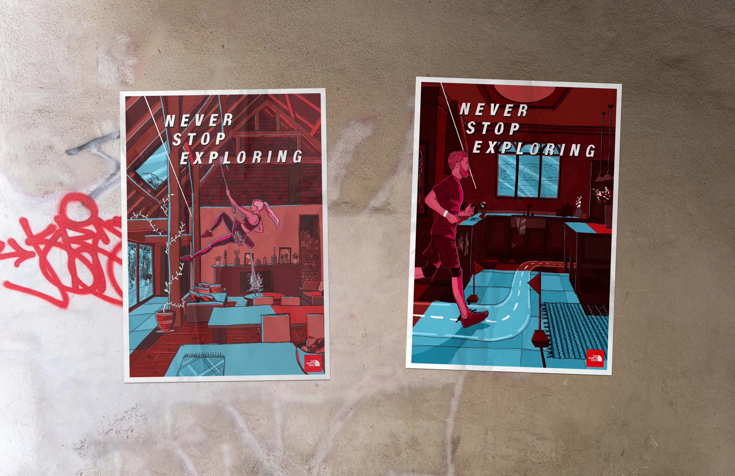Never Stop Exploring - Posters