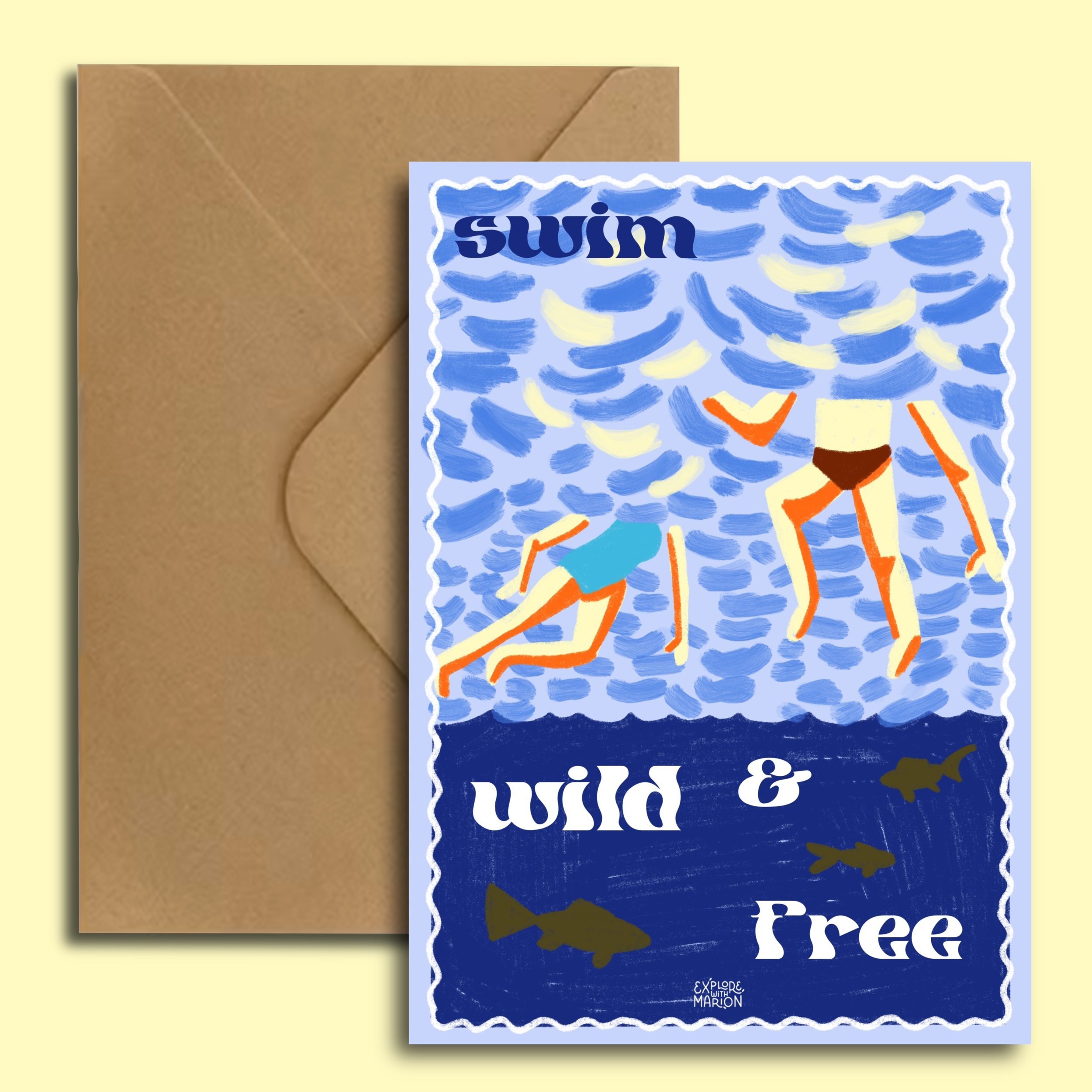 Swim wild & free