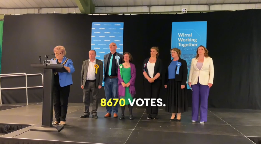 JO BIRD, Green Party, comes second for Birkenhead MP