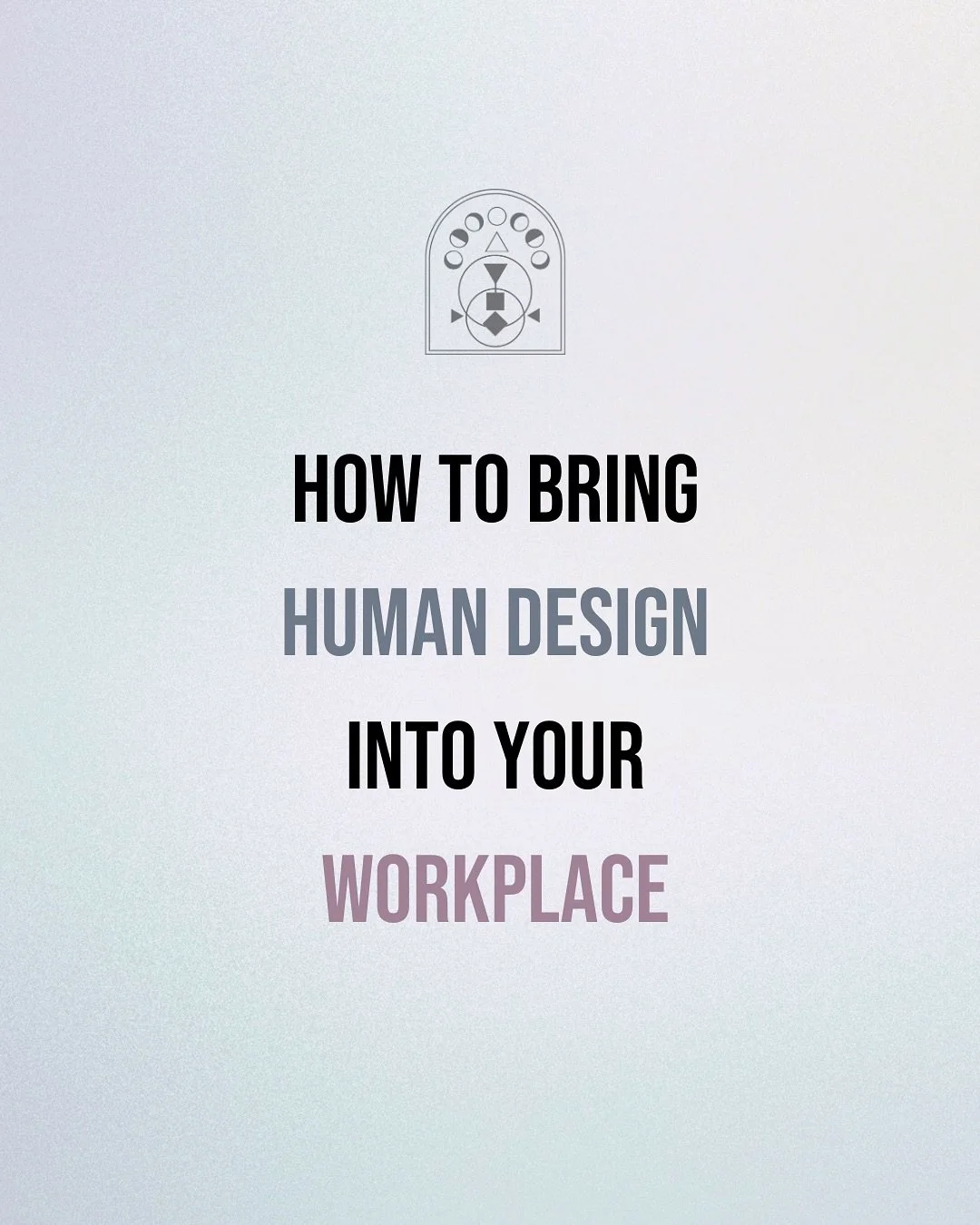 BIG ANNOUNCEMENT 📣 

We are now offering team workshops (virtual or in-person worldwide)!

Why? Because Human Design isn&rsquo;t just a personal tool - it&rsquo;s a powerful framework for teams.

When you bring it into the workplace, you uncover how