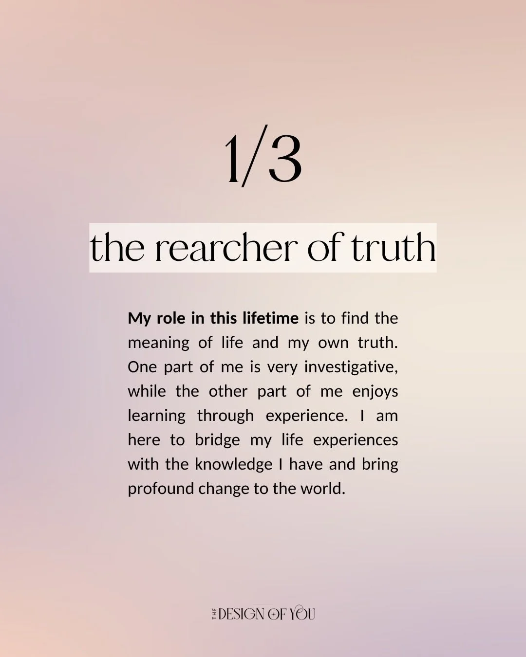 Some insights into your profile + discount reminder for HDM+ 🫶

In Human Design, your profile is essentially your personality archetype. It consists of two numbers (formally called lines). One tells you how you see yourself (the first number/line). 