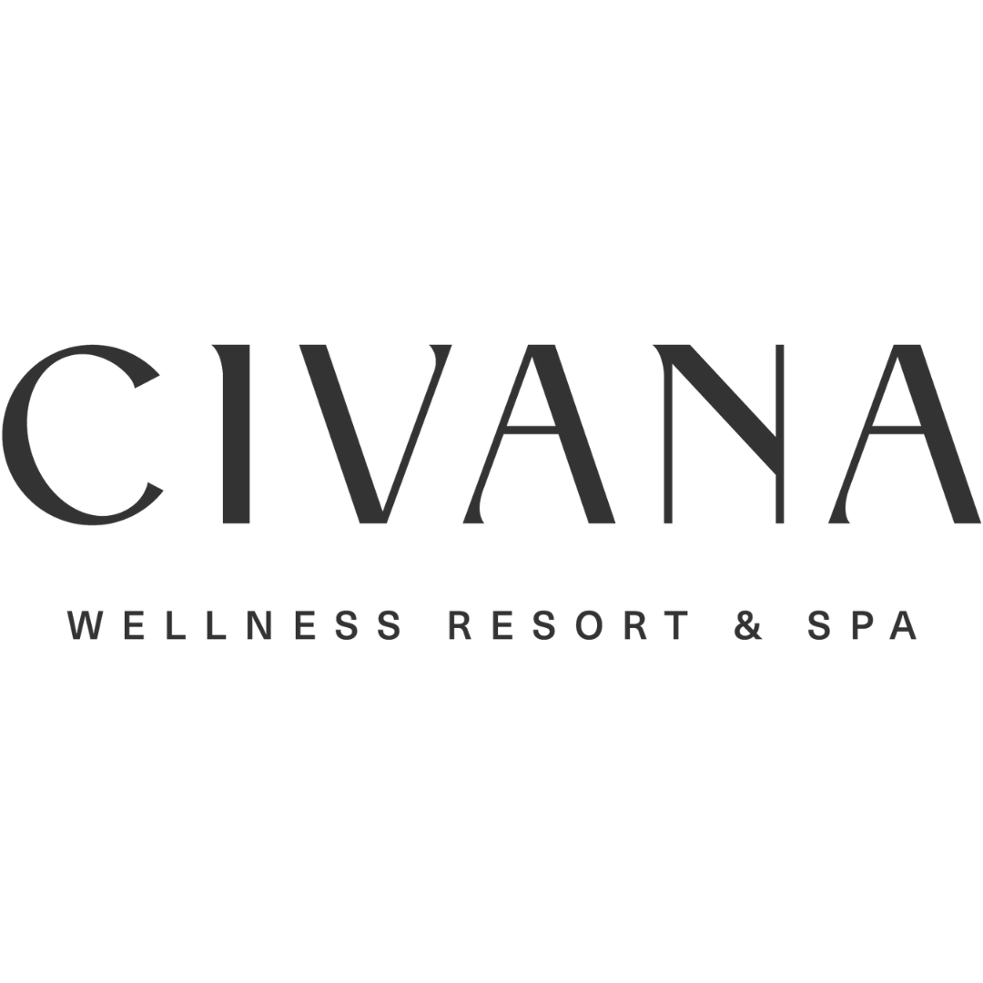 Logo of Civeren Wellness Resort & Spa with a stylized tree above the text.