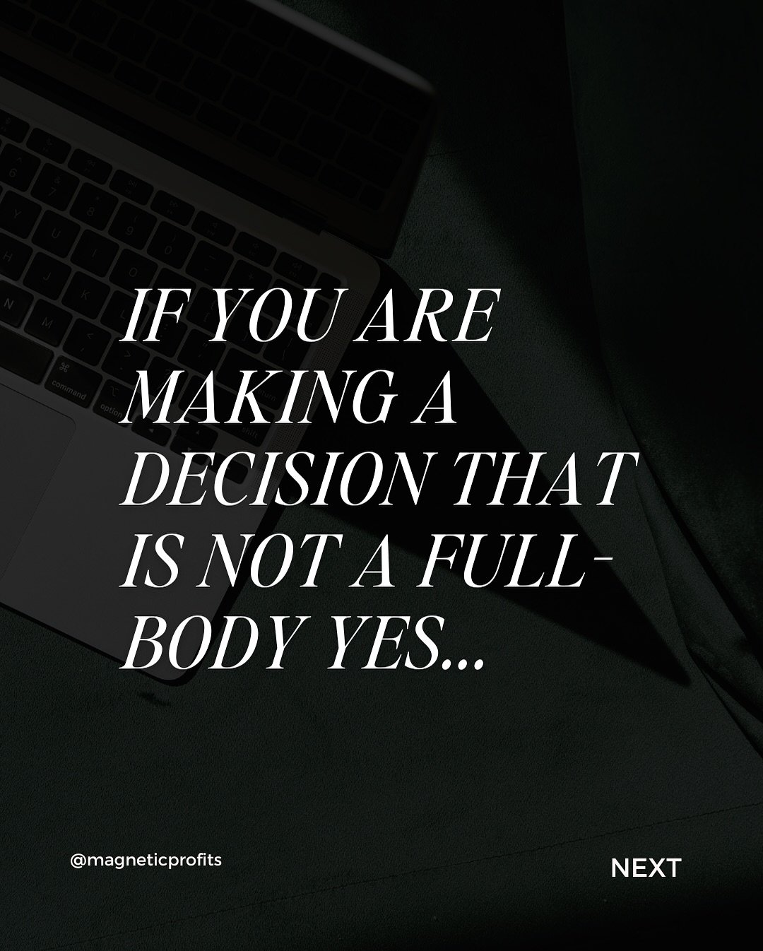 You didn&rsquo;t become a millionaire to just check a box...

You built a business to build something bigger than yourself.
You want to feel clear.
You want to feel aligned on your mission.

So why do anything that doesn&rsquo;t feel like a FULL BODY