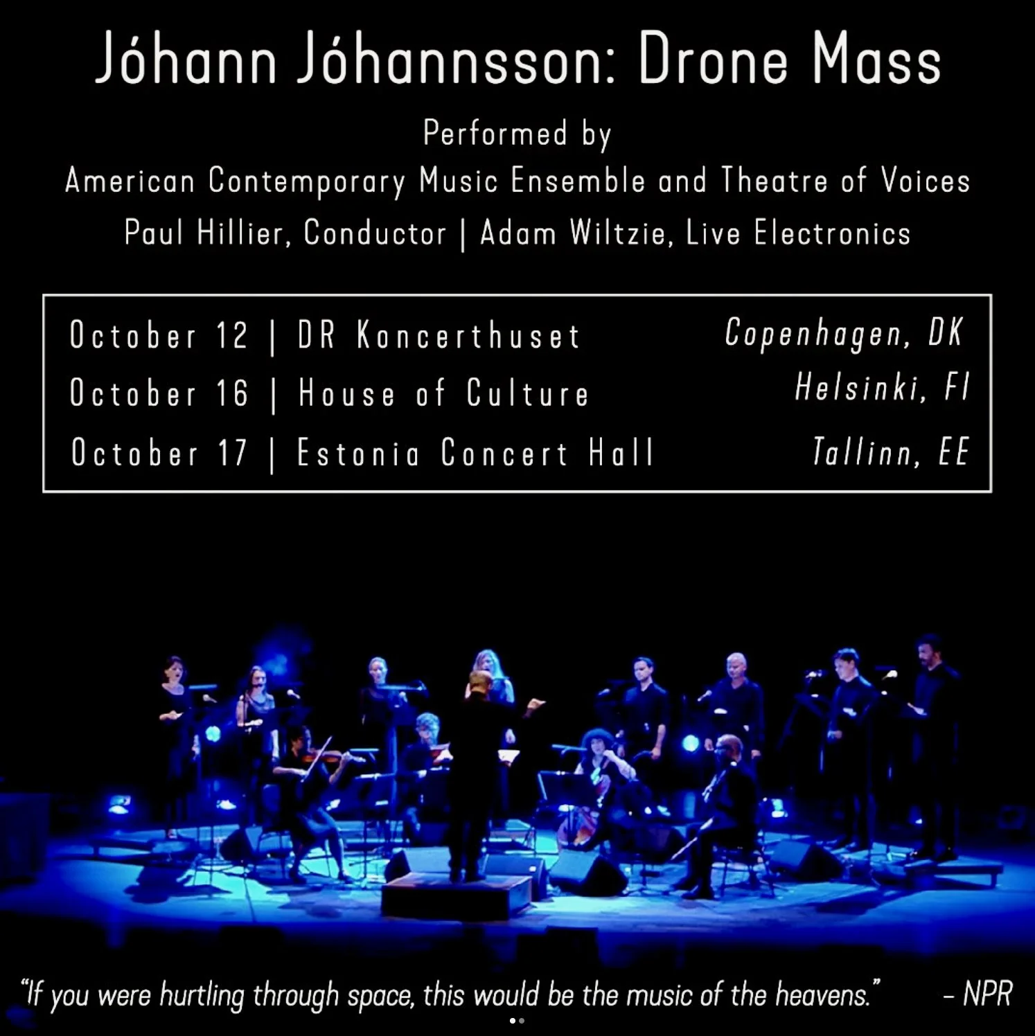 ‘Drone Mass’ concert tour 