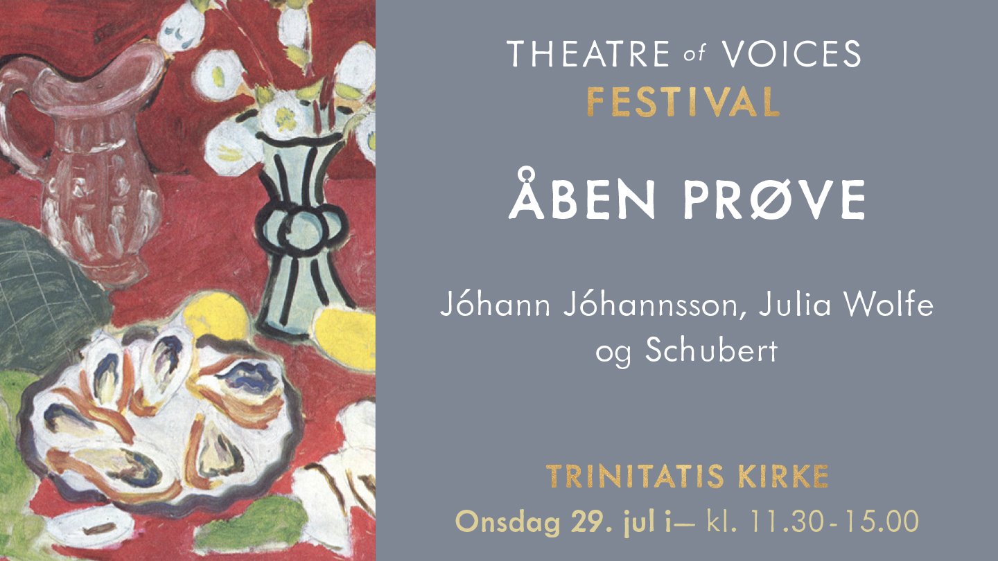 Theatre of Voices Festival - open rehearsal 2