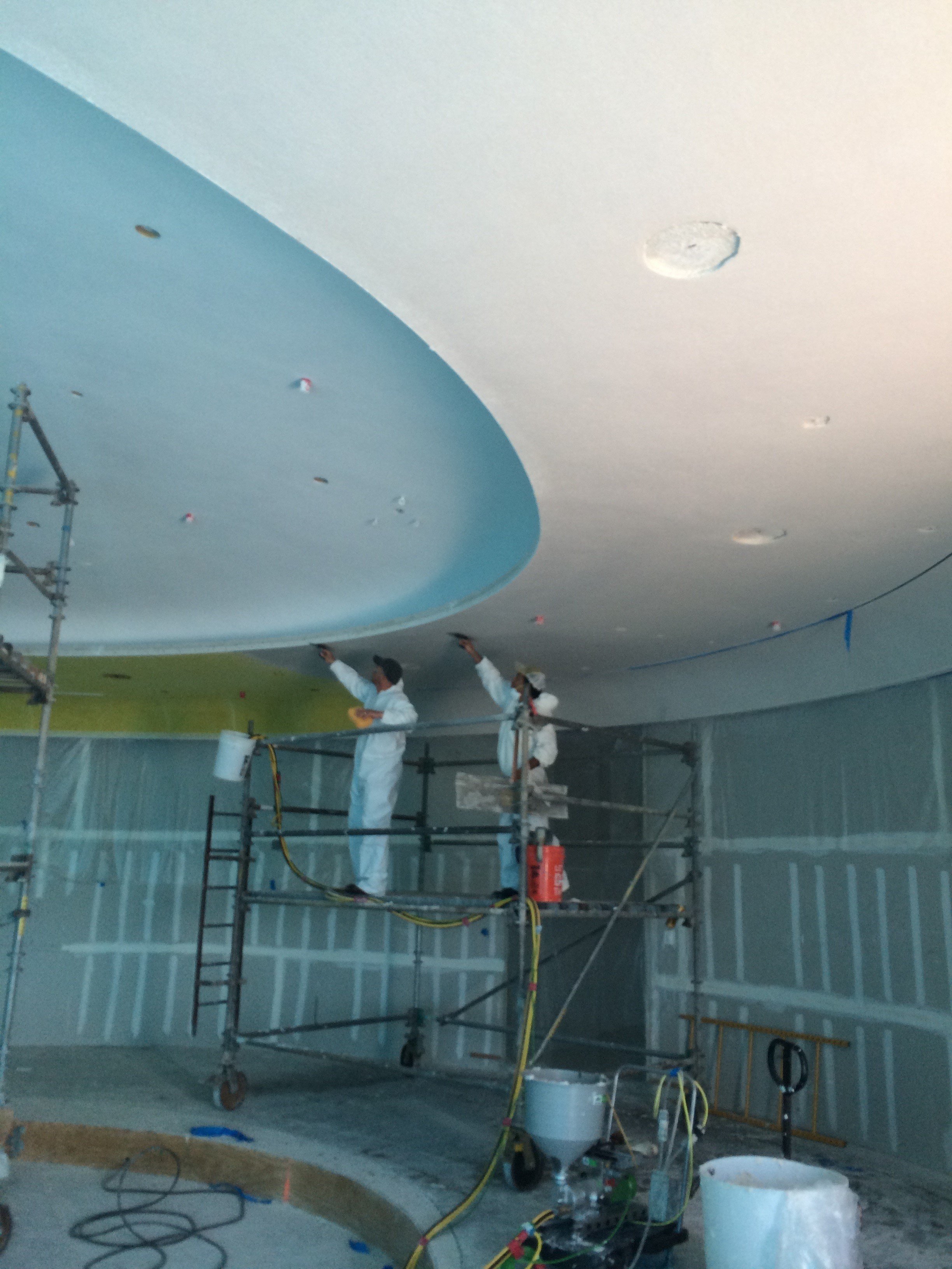 Asona Acoustical Plaster Installation