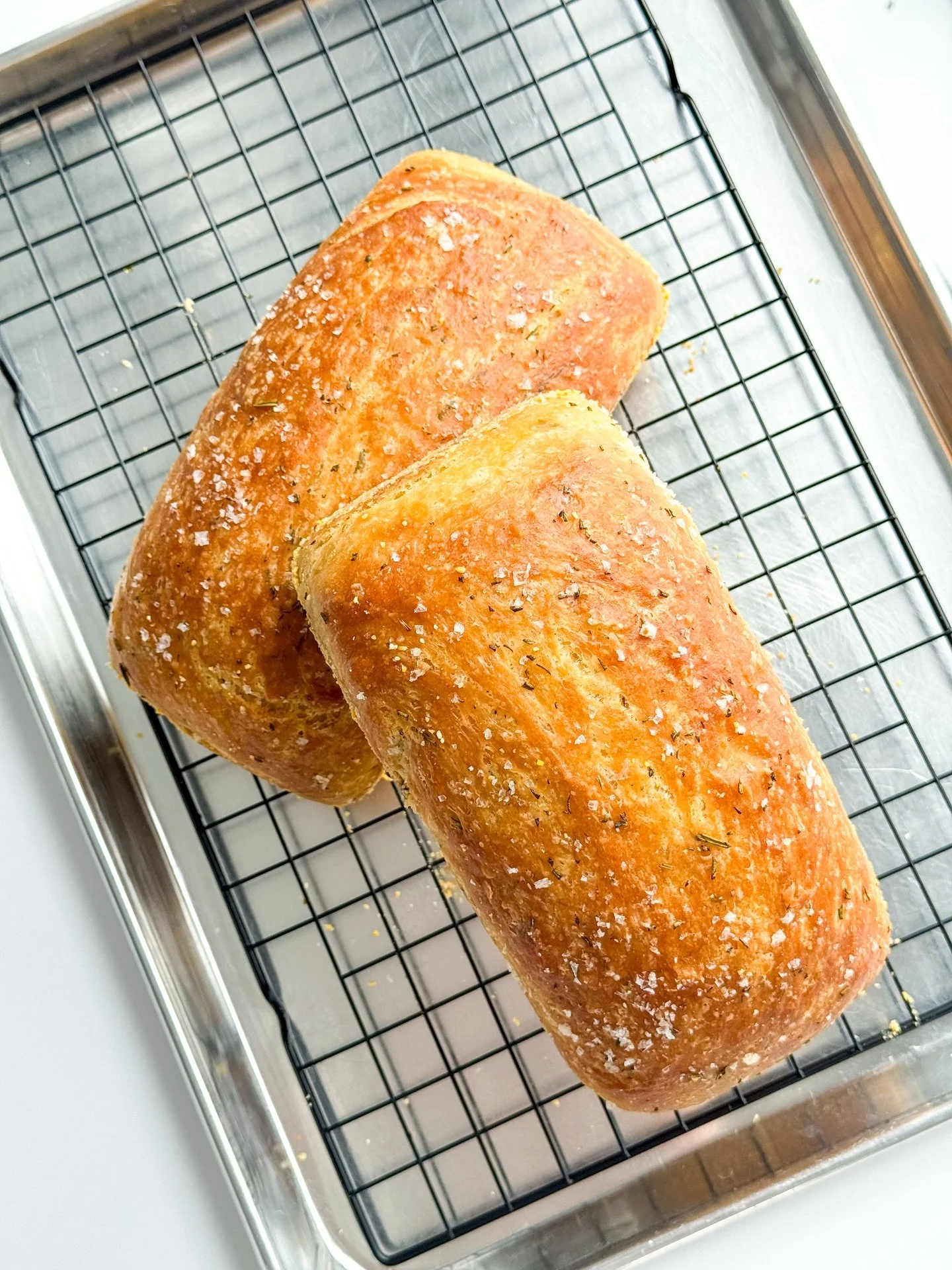 I&rsquo;d like to meet whoever came up with the combination of Rosemary Olive Oil and kiss them on the mouth. It might just be my favorite English muffin bread flavor I offer! 

Missed your chance for to order decorated cookies for Easter? There&rsqu