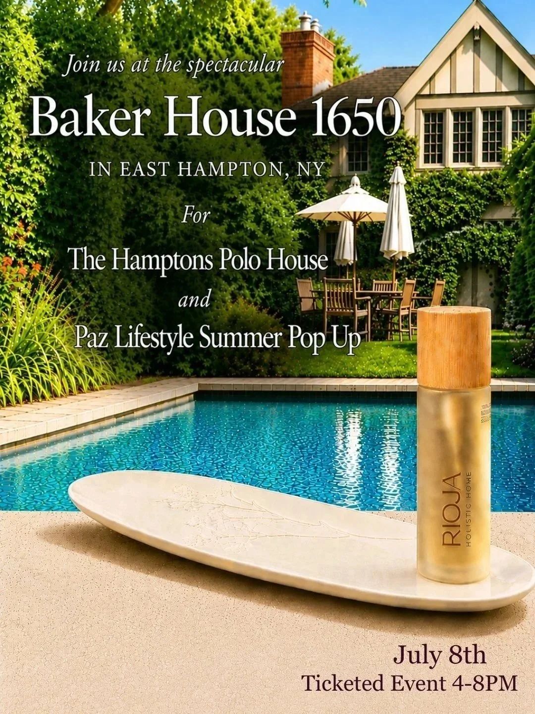 The Hamptons Polo House and Paz Lifestyle Summer Pop Up