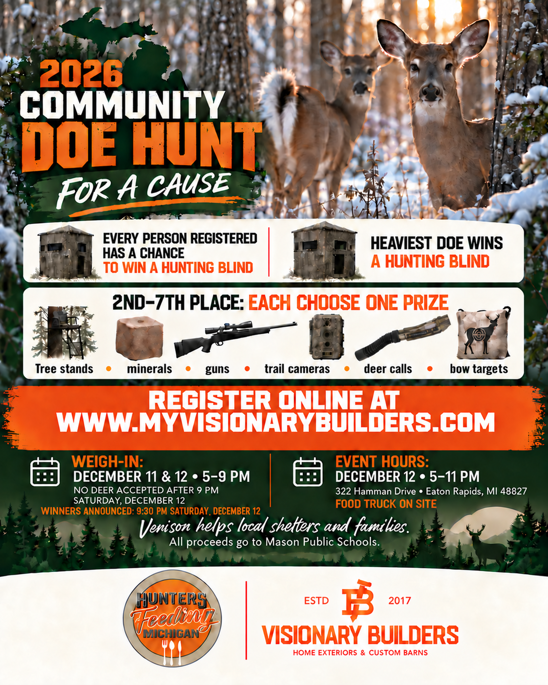 2026 Community Doe Hunt for a Cause