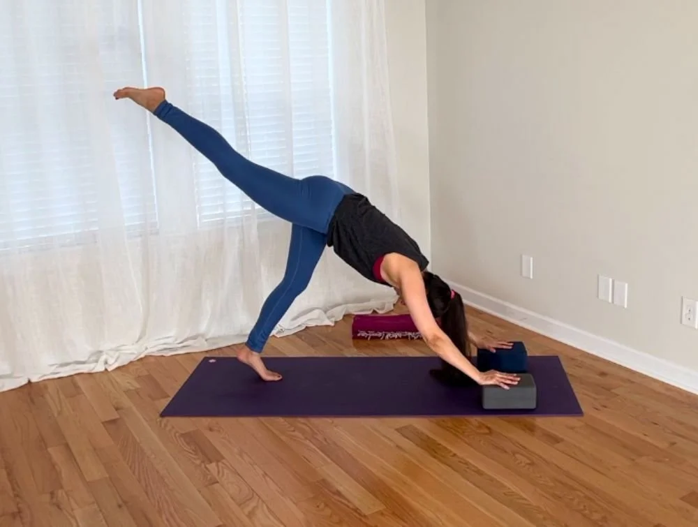 Down Dog Step Forward Flow