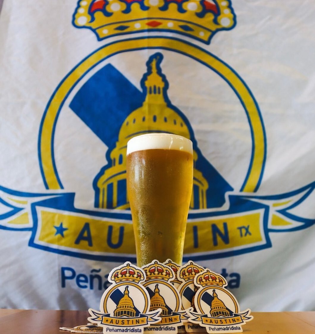 🚨NEW BEER RELEASE - BERNAB&Eacute;U SPANISH PILSNER - Named in honor of our friends, the Madridistas, this Spanish lager will have you cheering right along side them with its floral breadiness and peppery spice. Perfect for a game day, or any day. C