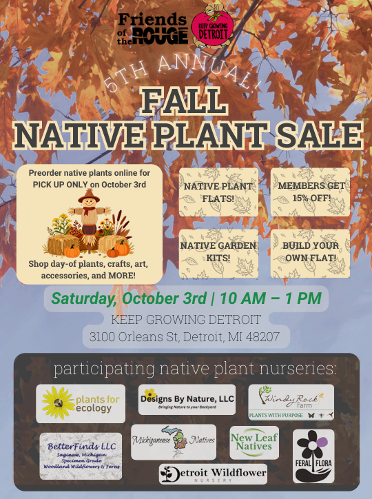 5th Annual Fall Native Plant Sale