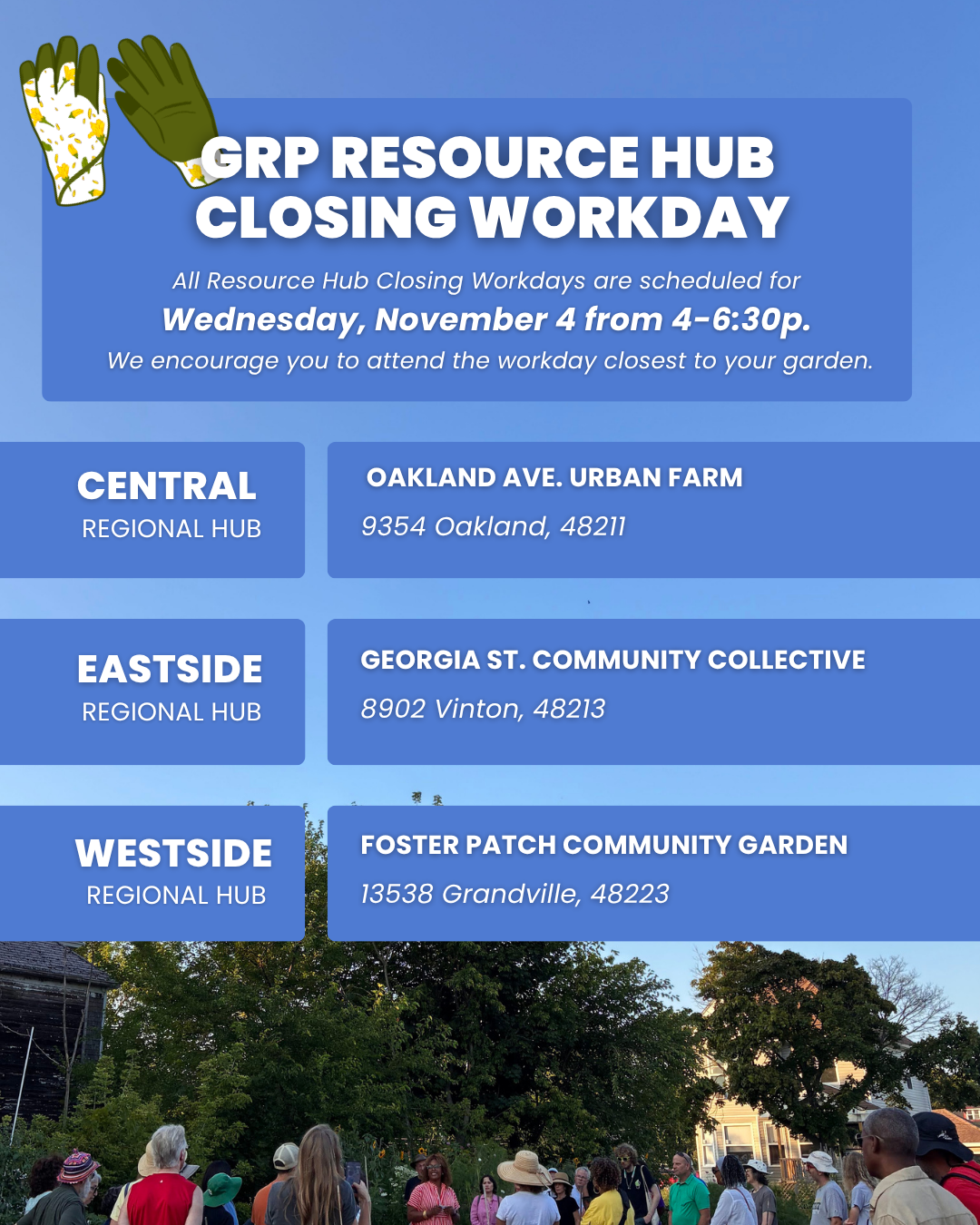 GRP Resource Hub Closing Workdays