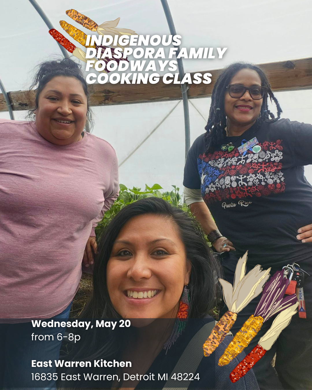 Indigenous Diaspora Family Foodways Cooking Class 