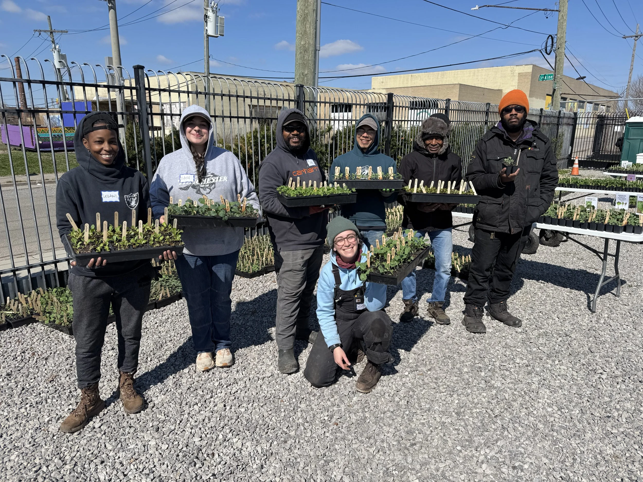 Hot Crop Distribution Volunteering - 5/21