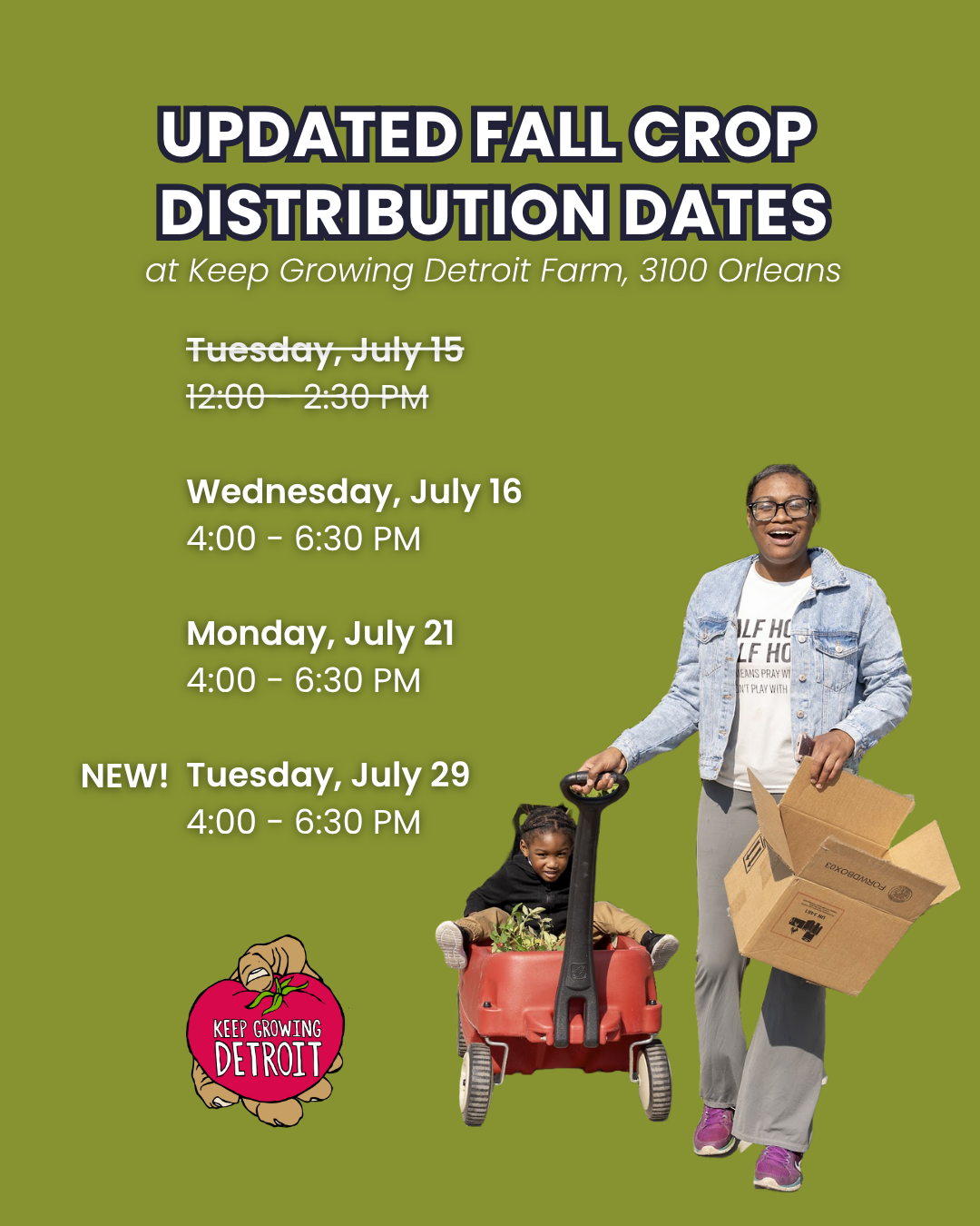 Fall Crop Distribution - 7/16