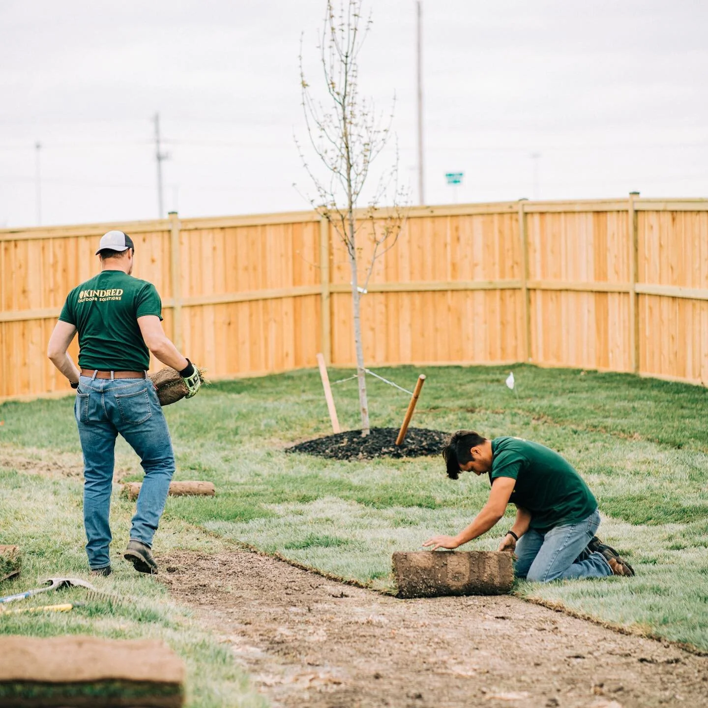 Who knew we had a new employee? He's hard to miss with his joyful spirit and hard work ethic. We're excited to have you on the team Illya! 
.
.
.
#landscaper #landscaperslife #landscaping #landscapinglife #landscapingcompany #sod #freshlawn #landscap