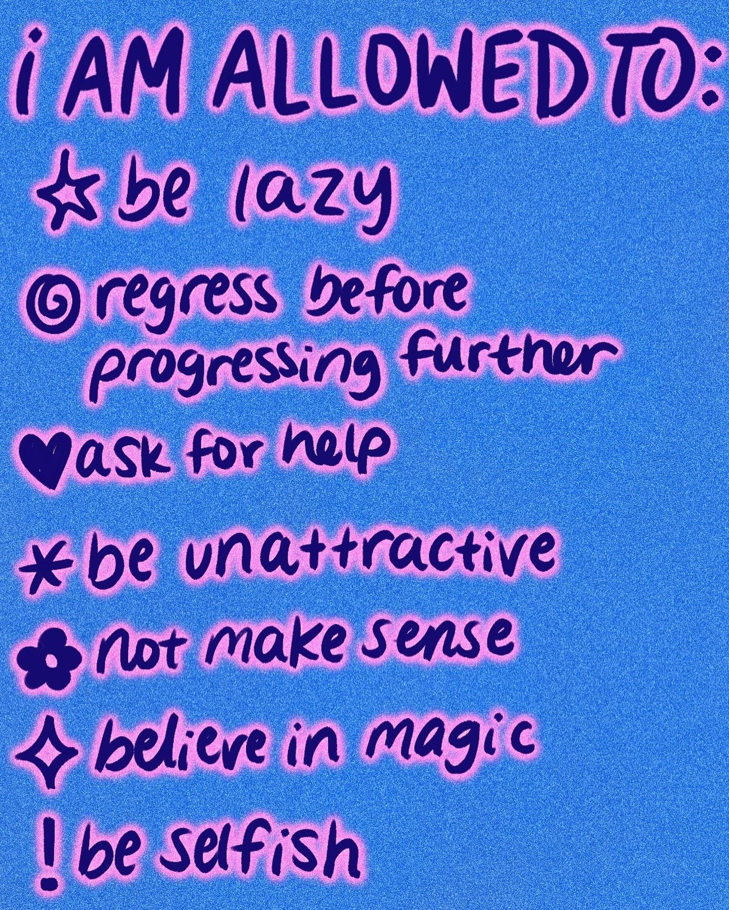 more i am allowed affirmations !! 💓💙💞🩵
