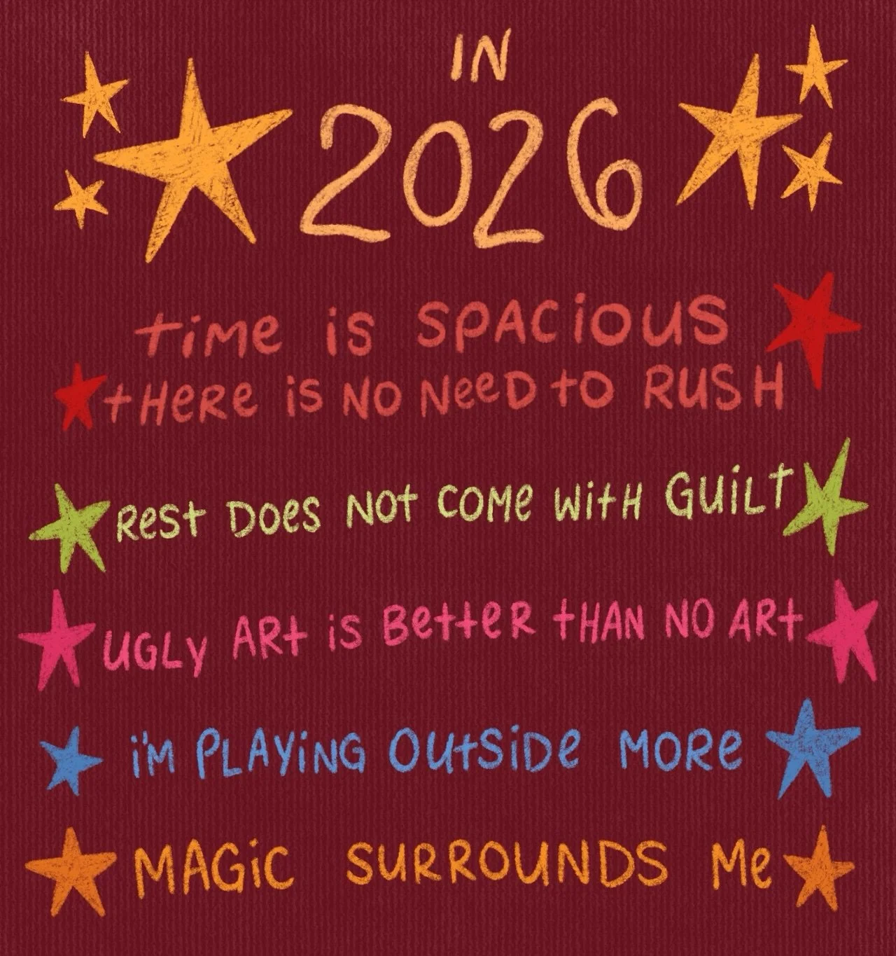 my mantras for 2026 🫶