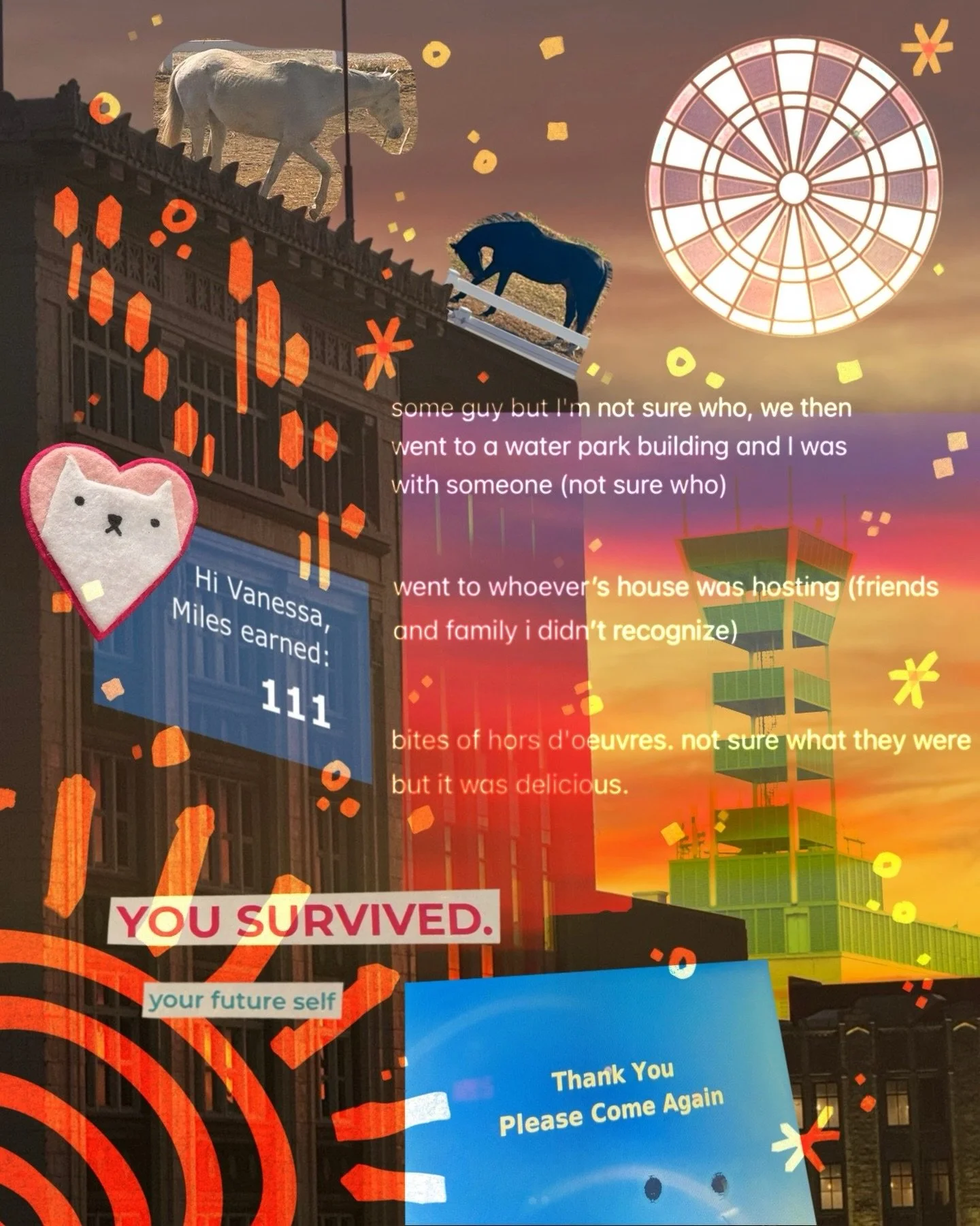 🐴🌇💭🎯 #collage