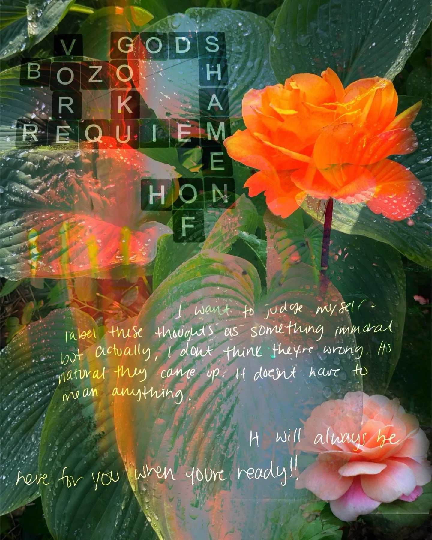 it doesn&rsquo;t have to mean anything! #poetry #digitalart