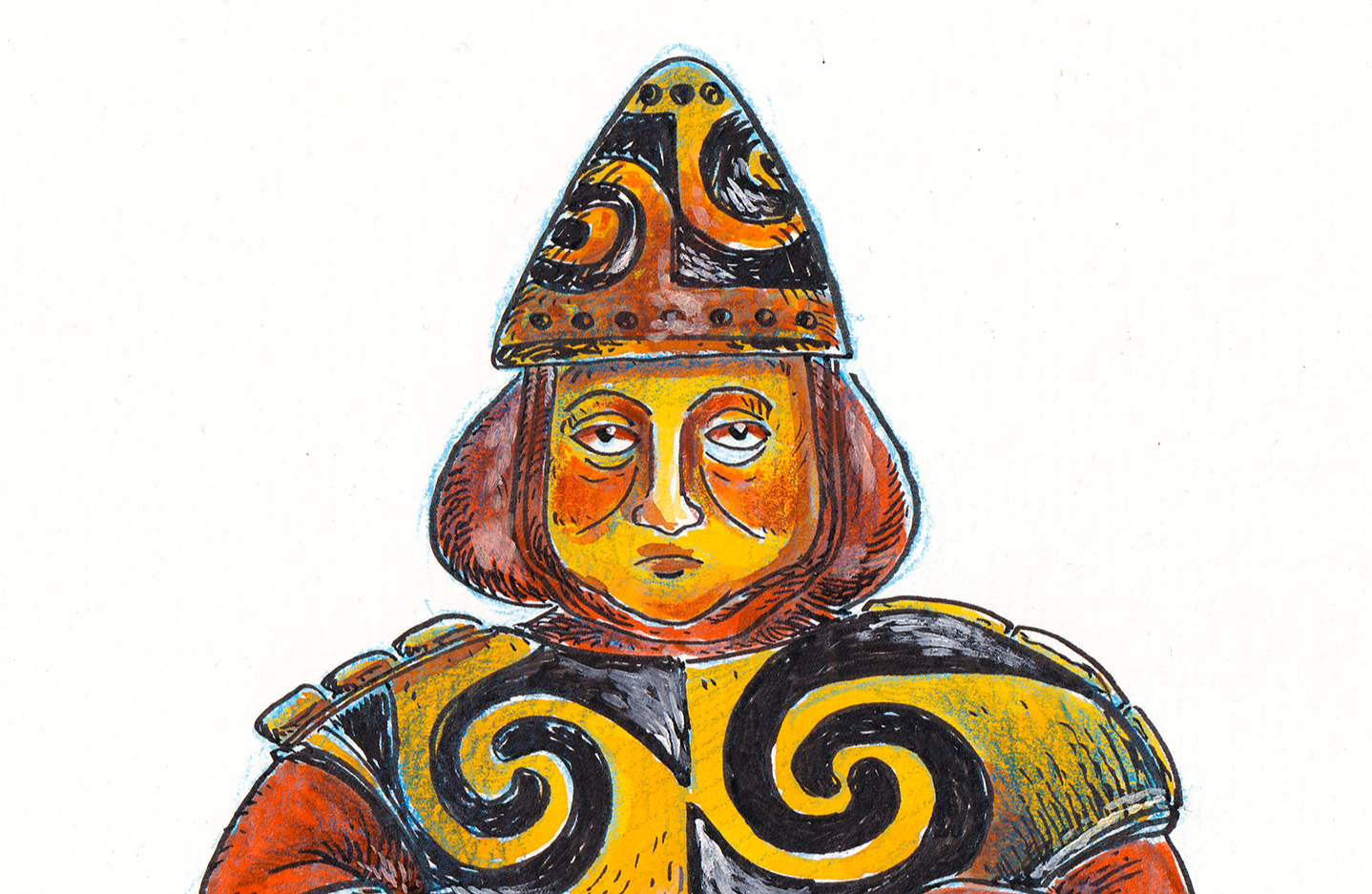 Moche Warrior Pot / British Museum