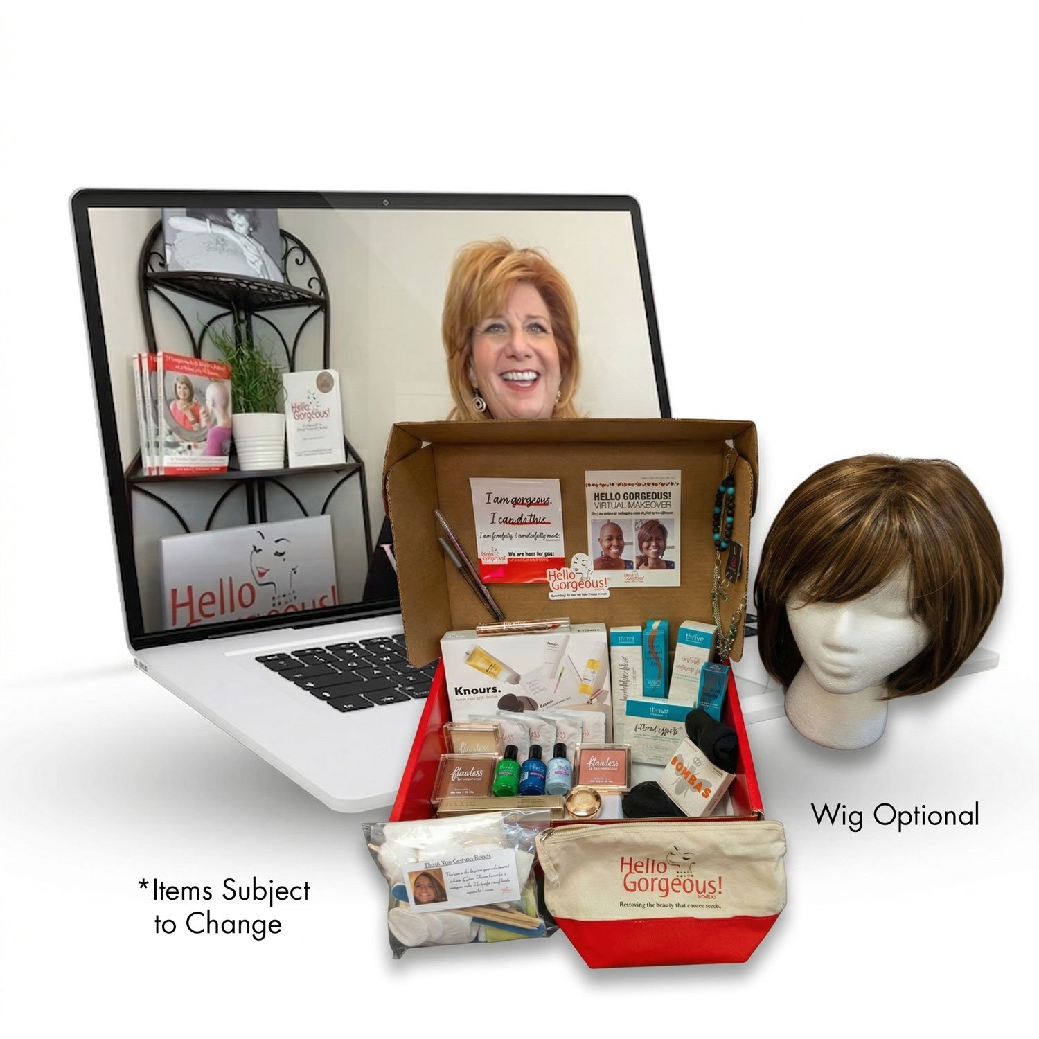 Video on Demand Virtual Makeover Education and Gift Box Set