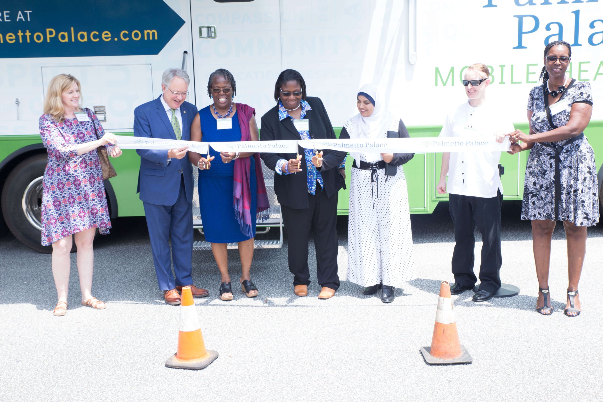 Mobile Health Unit Ribbon Cutting Ceremony