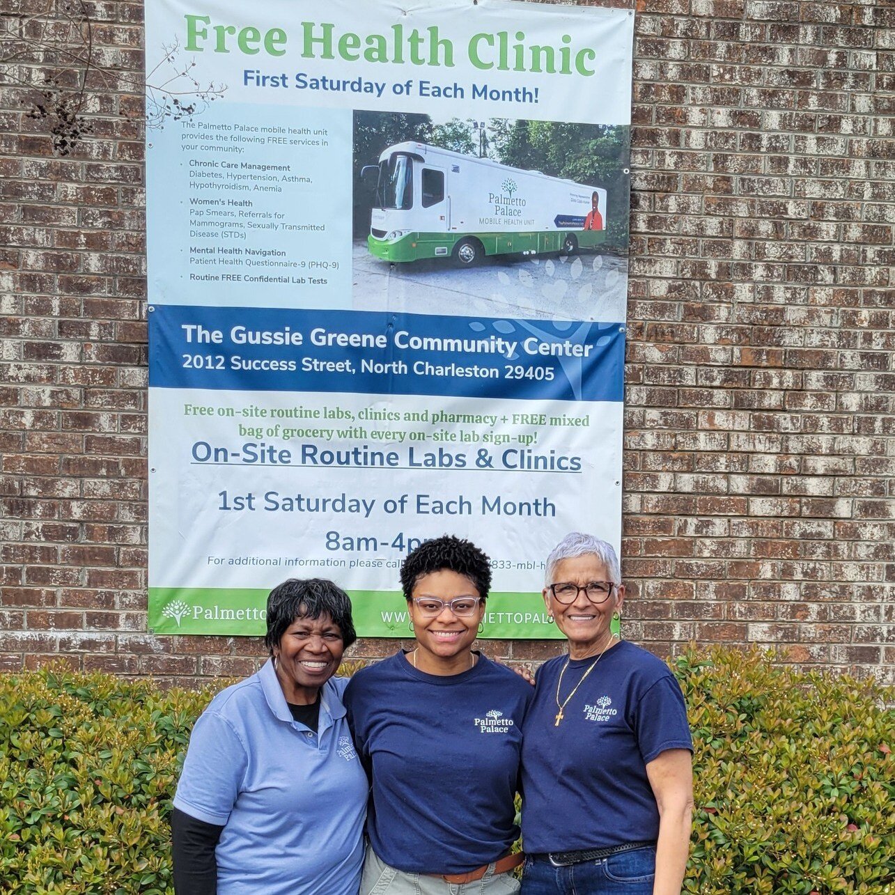 The Palmetto Palace wants to express our deepest gratitude for the exceptional care and support our Intake Triage Teammates continue to provide to our mobile health unit patients. We appreciate all that you do!

LEFT - Marie Ladson, LPN
When Nurse La