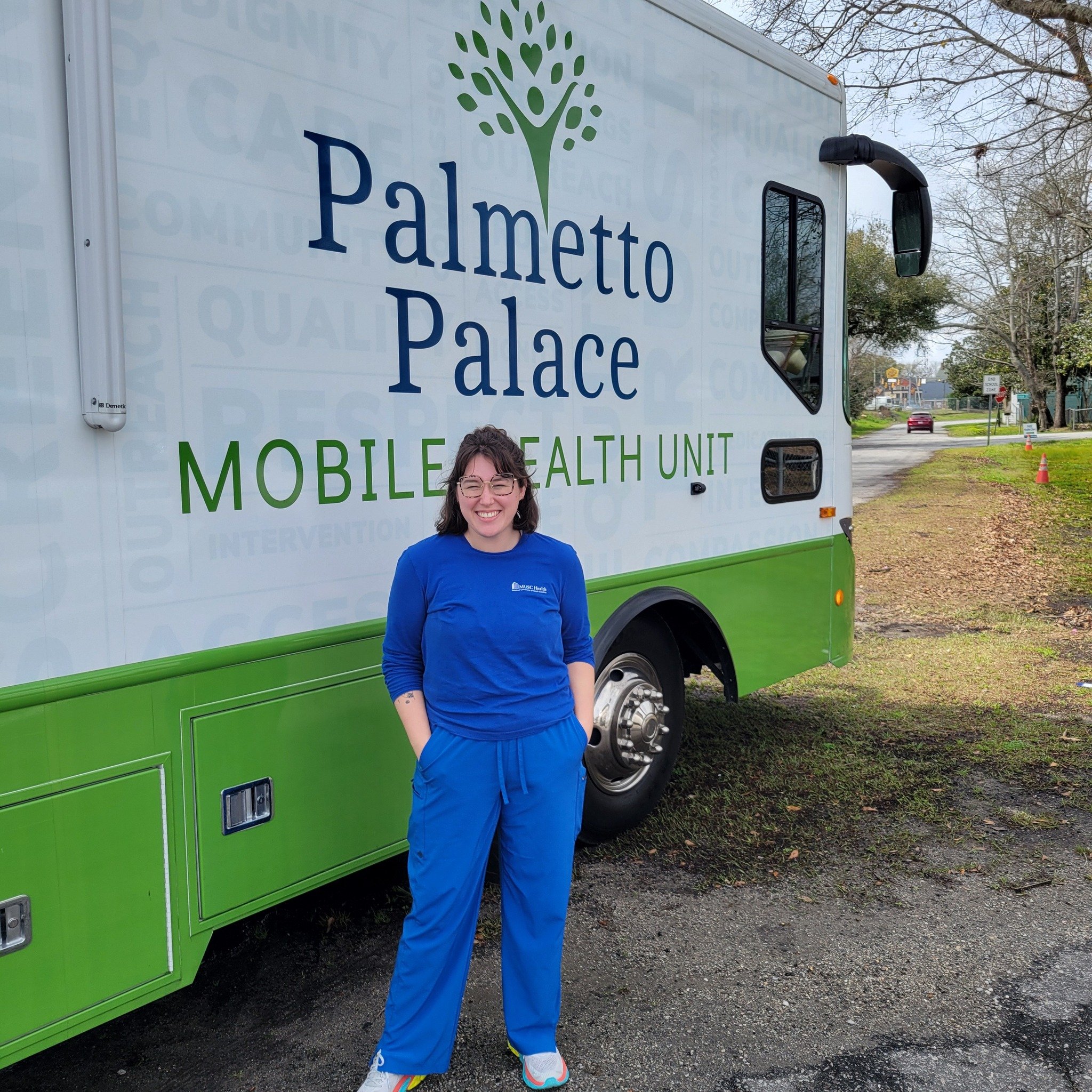 We love getting to know the Palmetto Palace team 🌴! Meet Nancy Sterrett, RN, who helps patients through our mobile health unit.

When Nurse Sterrett isn't working she enjoys painting, thrifting, photography and cooking. Thanks Nancy, for all that yo