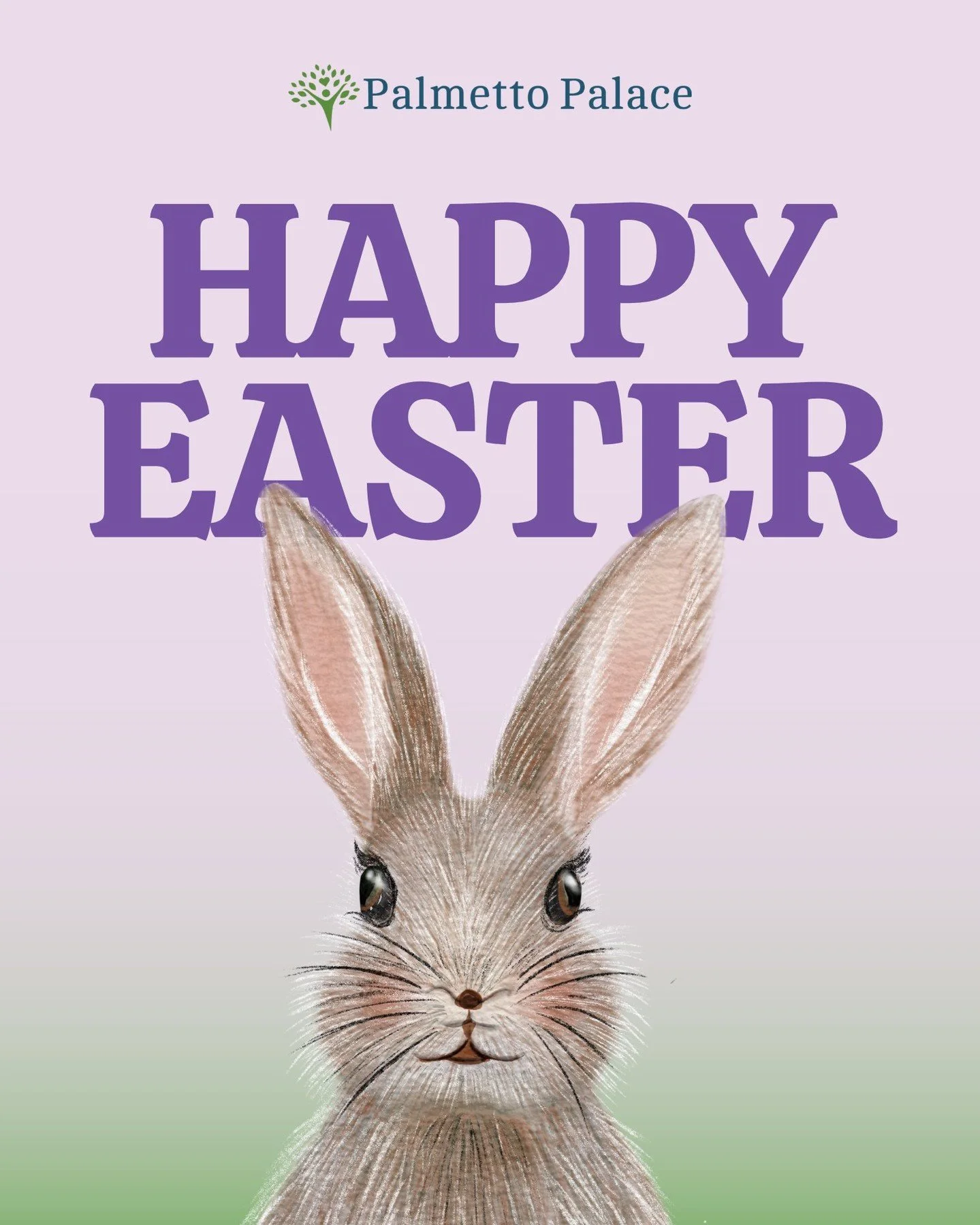 🐣🐰Happy Easter to all who celebrate! 

#PalmettoPalace #community #healthcare #SouthCarolina #HappyEaster #EasterBunny