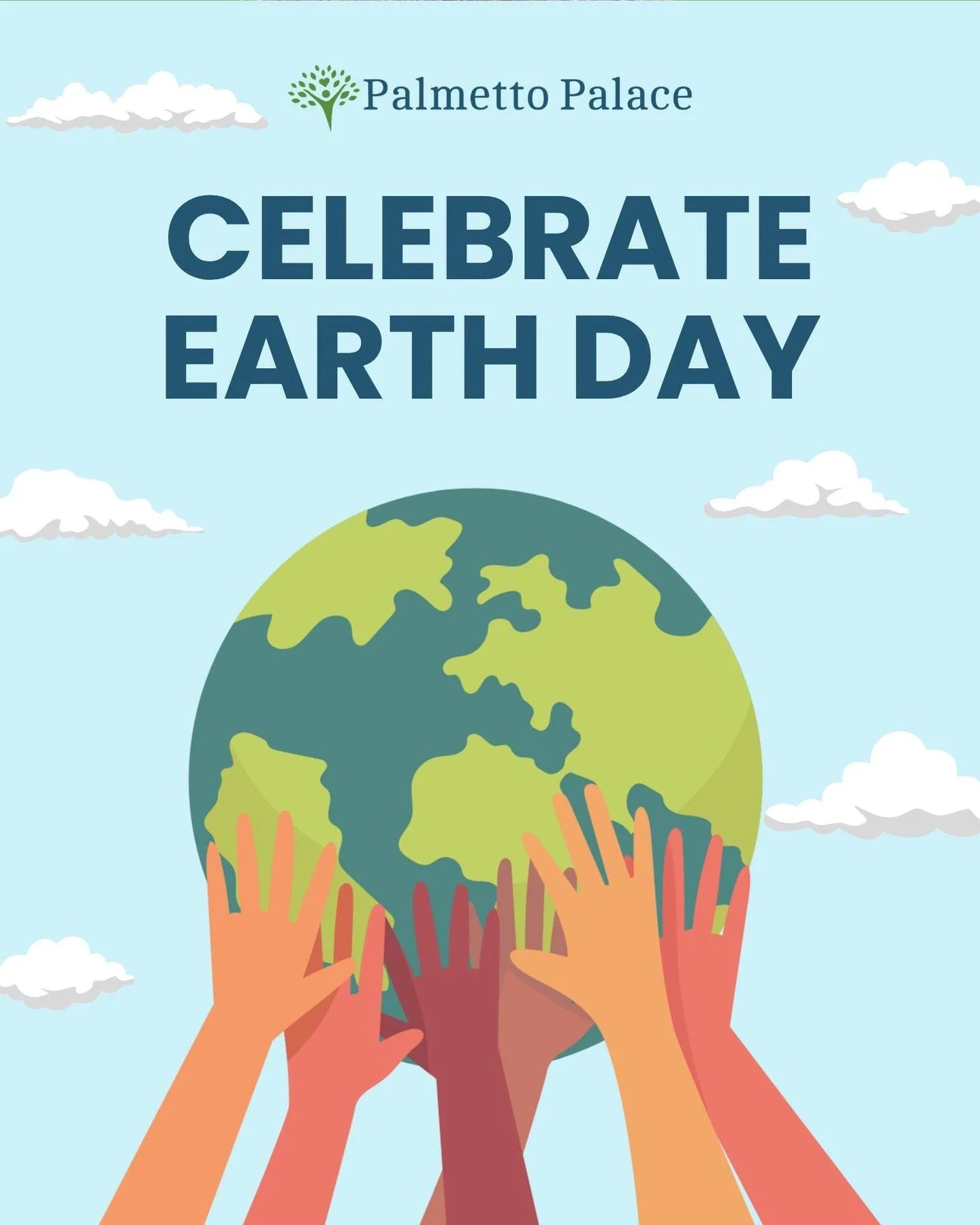 "Our Power, Our Planet" - It's Earth Day today! 🌎️ Small actions taken consistently add up to a big change. Learn more about pollinators 🐝 , volunteer at a community clean-up event 🧹 , or try to eat more plant-based meals 🌱. All of thes