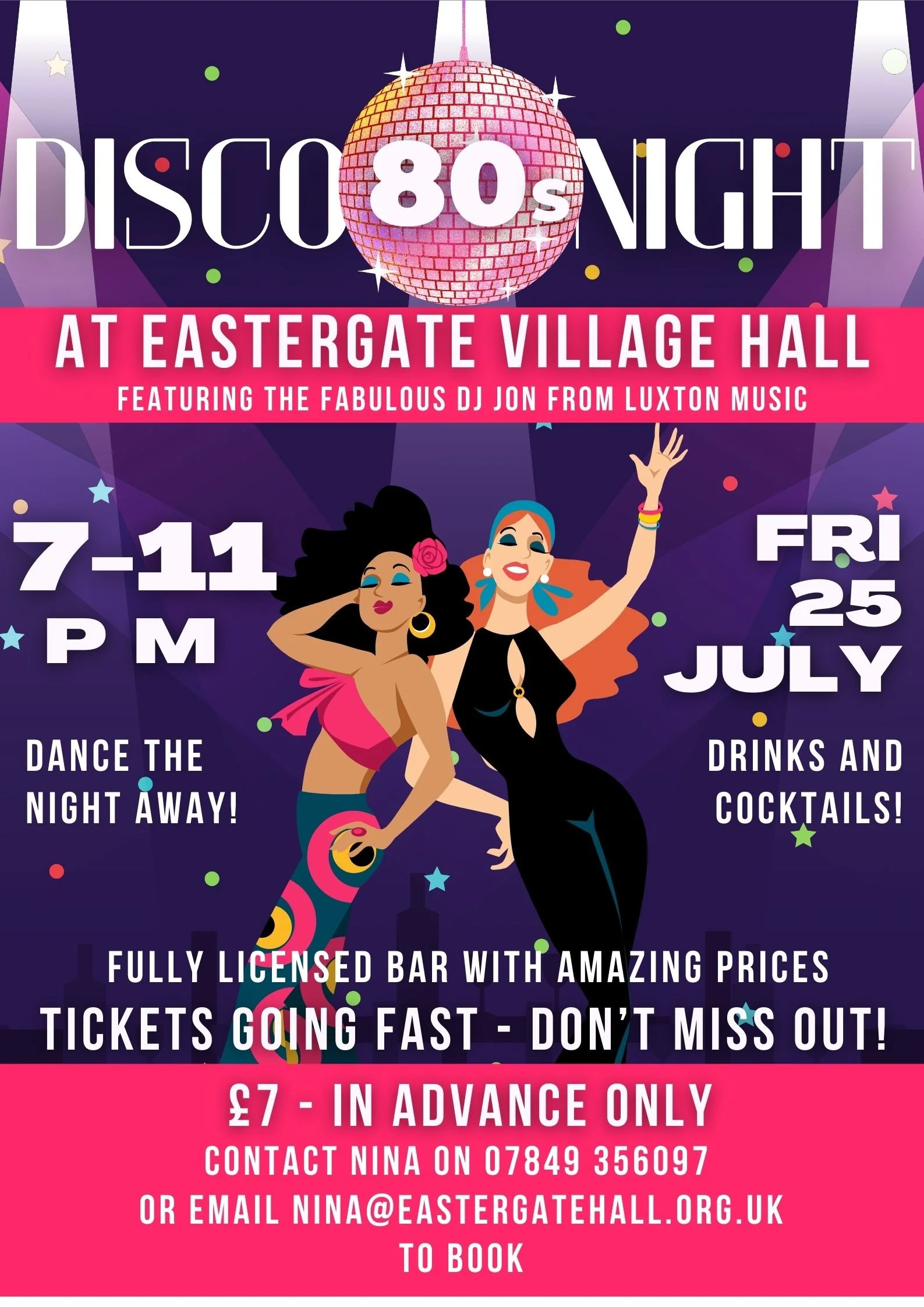 80's Disco featuring the fabulous DJ Jon Luxton — Barnham and ...