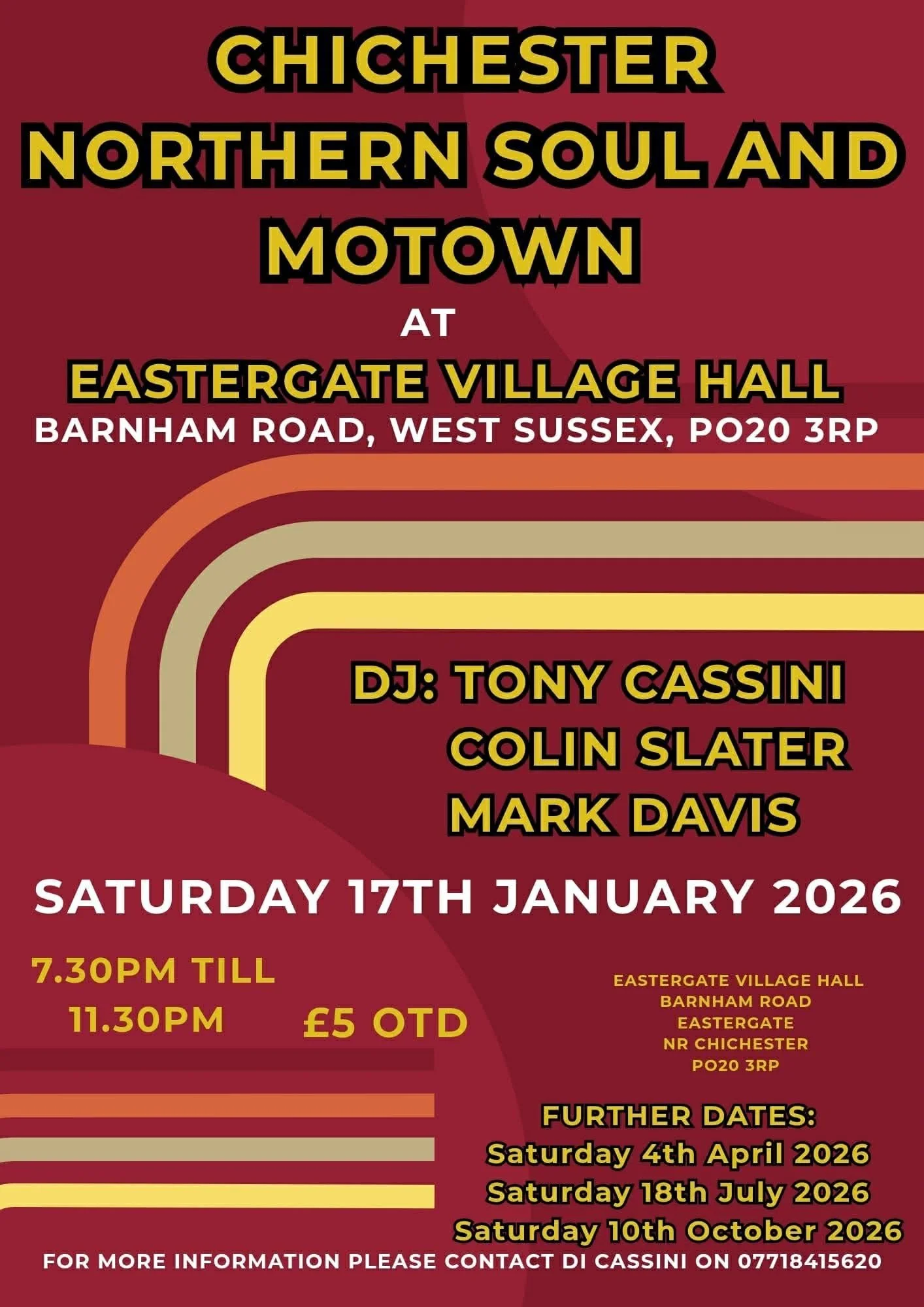 Motown and Northern Soul Event
