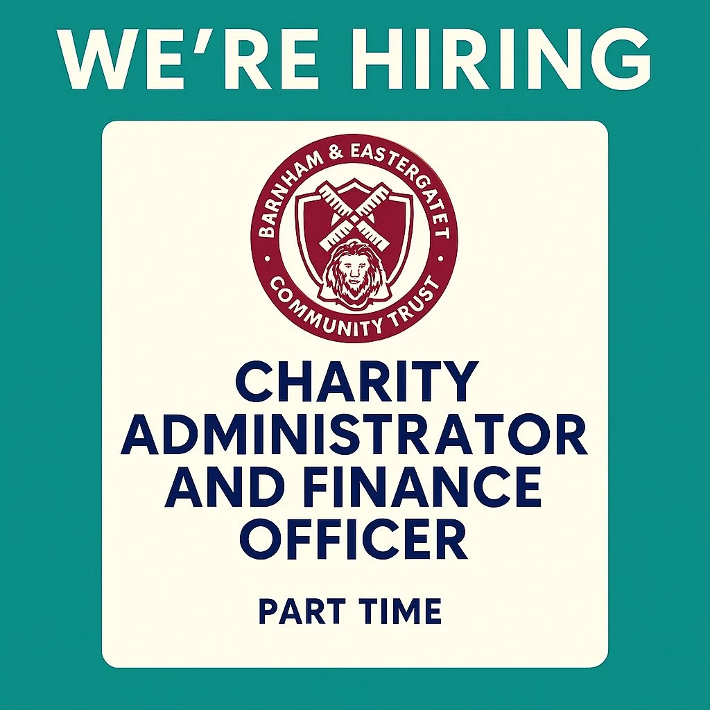 📢 We’re hiring a part time Charity Administrator and Finance Officer&nbsp;
