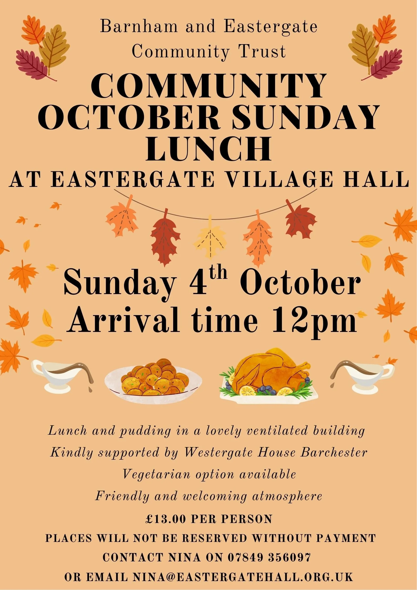Community Roast Lunch 