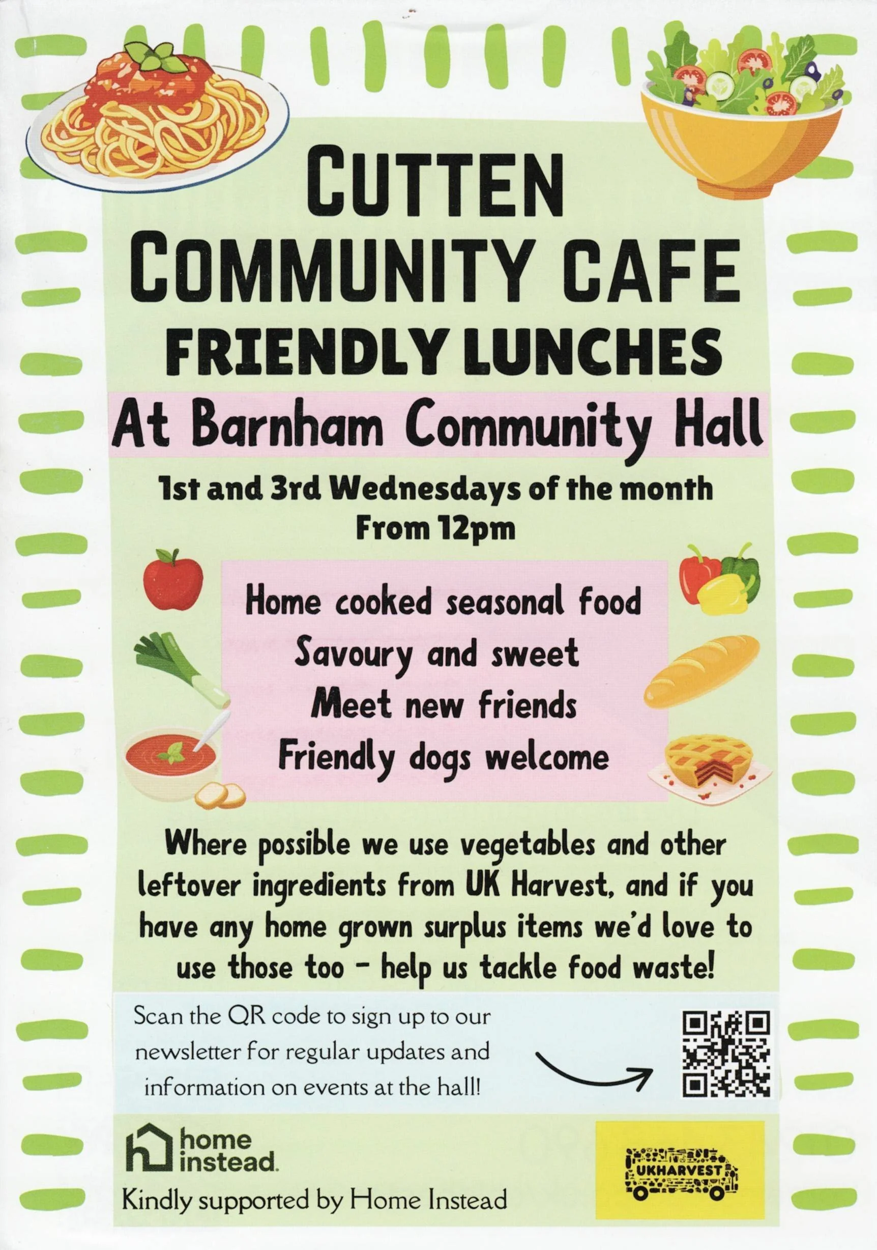 Cutten Community Cafe lunch