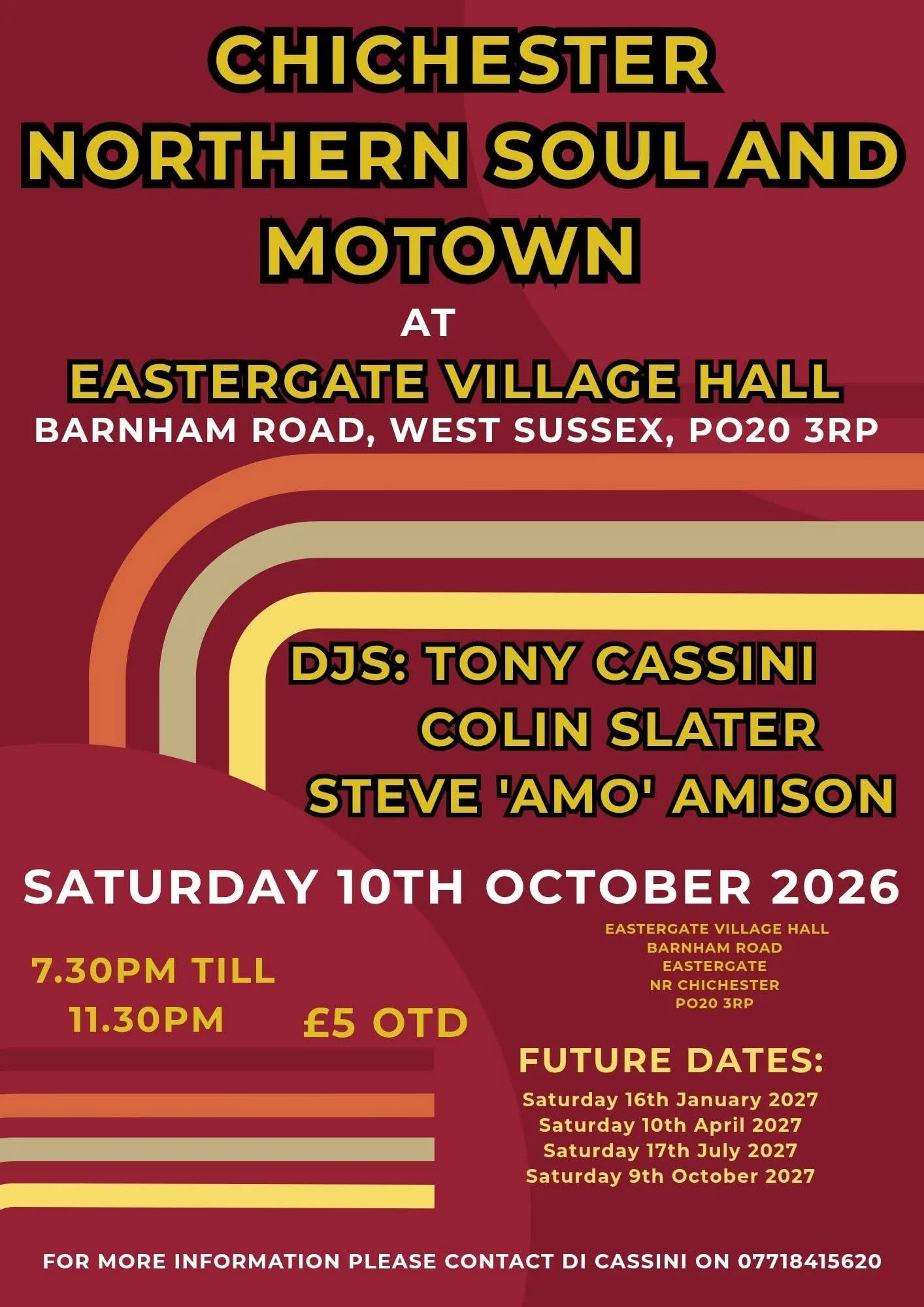 Motown and Northern Soul Night