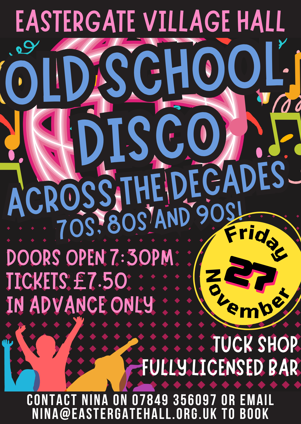 OLD SCHOOL DISCO, 70'S, 80'S AND 90'S 